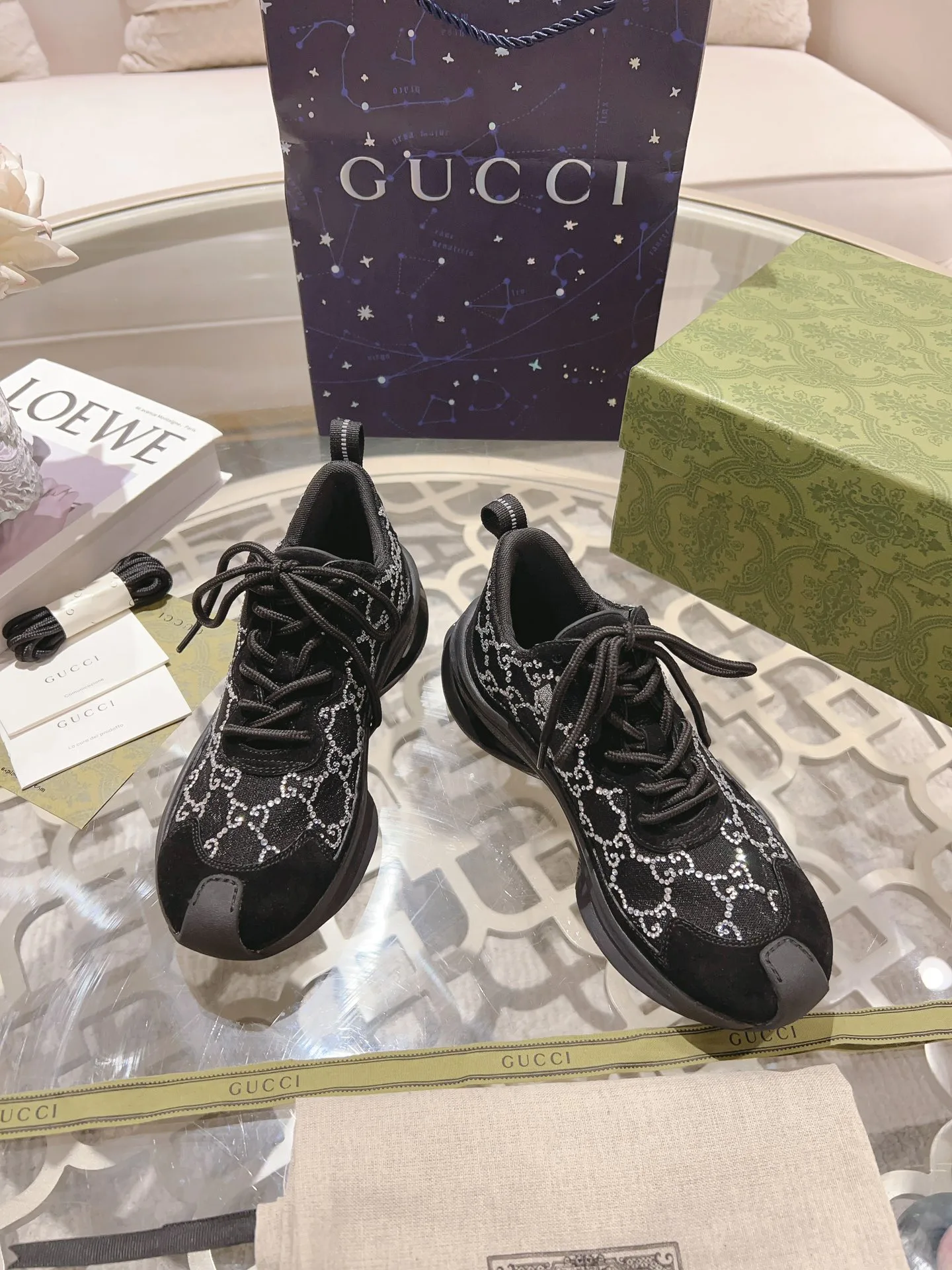 Кроссовки Женские Gucci 9626