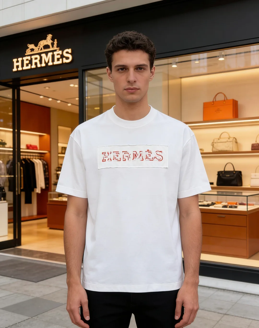 Футболки Мужские Hermes 13442019