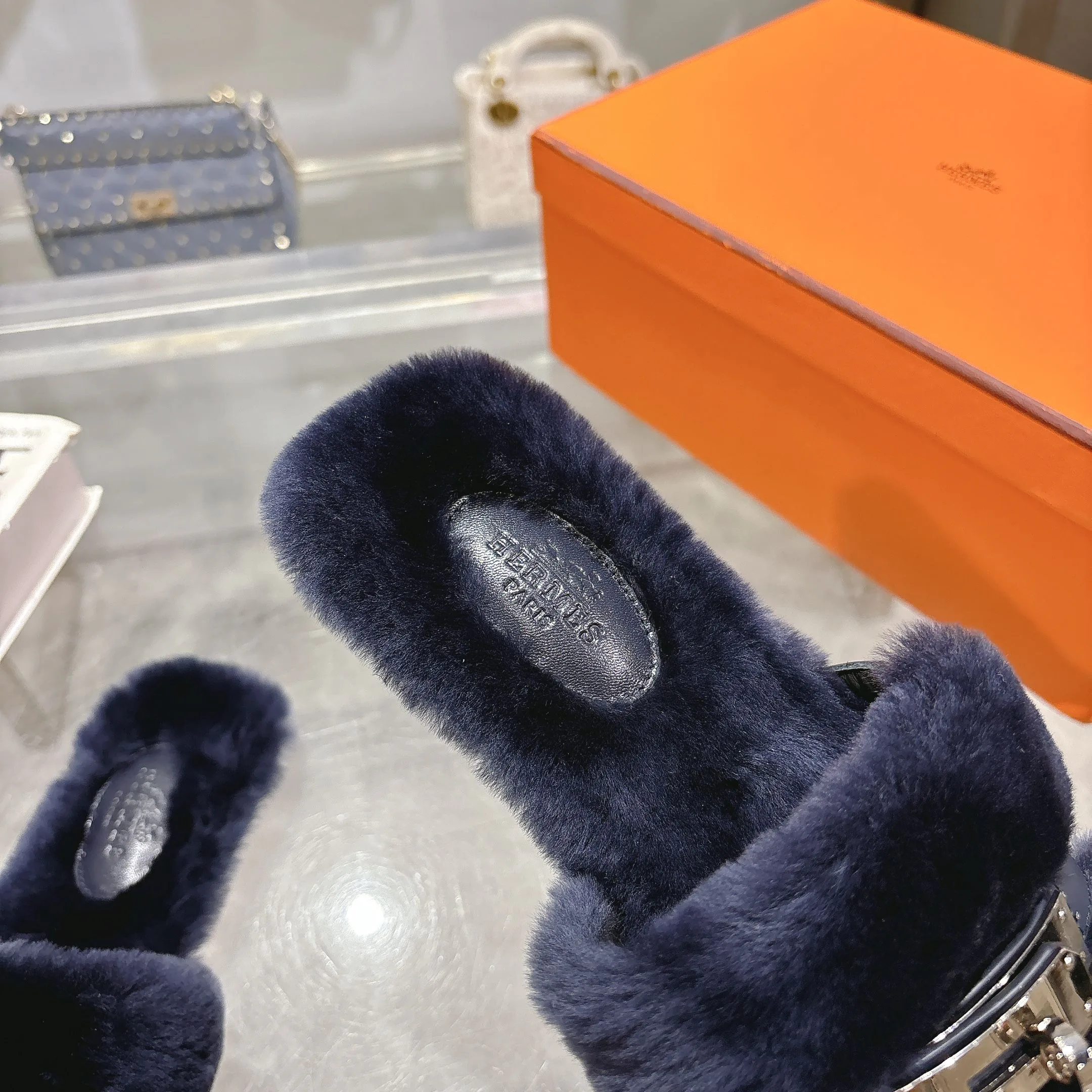 Тапочки Женские Hermes 17949065