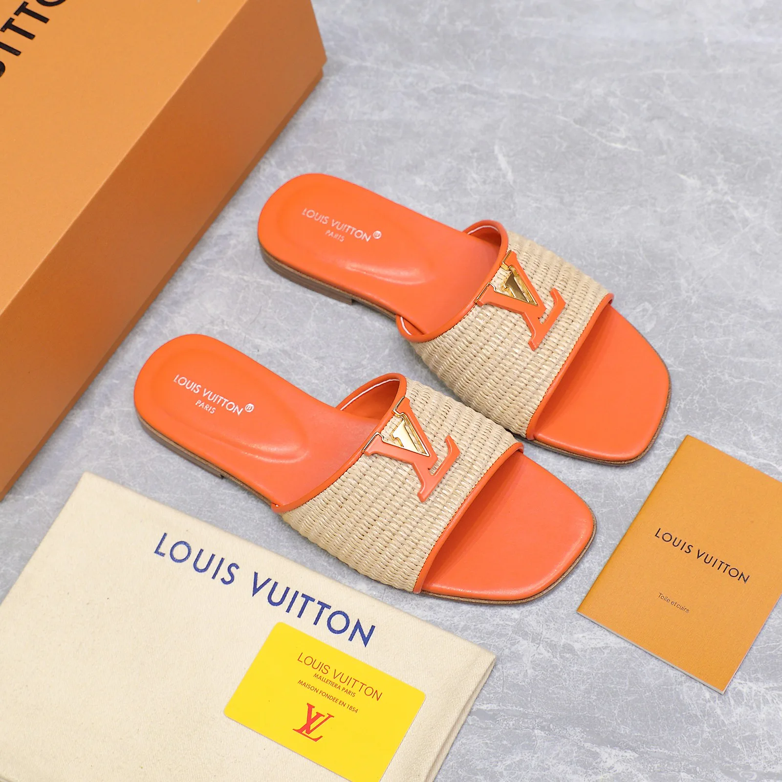 Шлепанцы Женские Louis Vuitton 491977