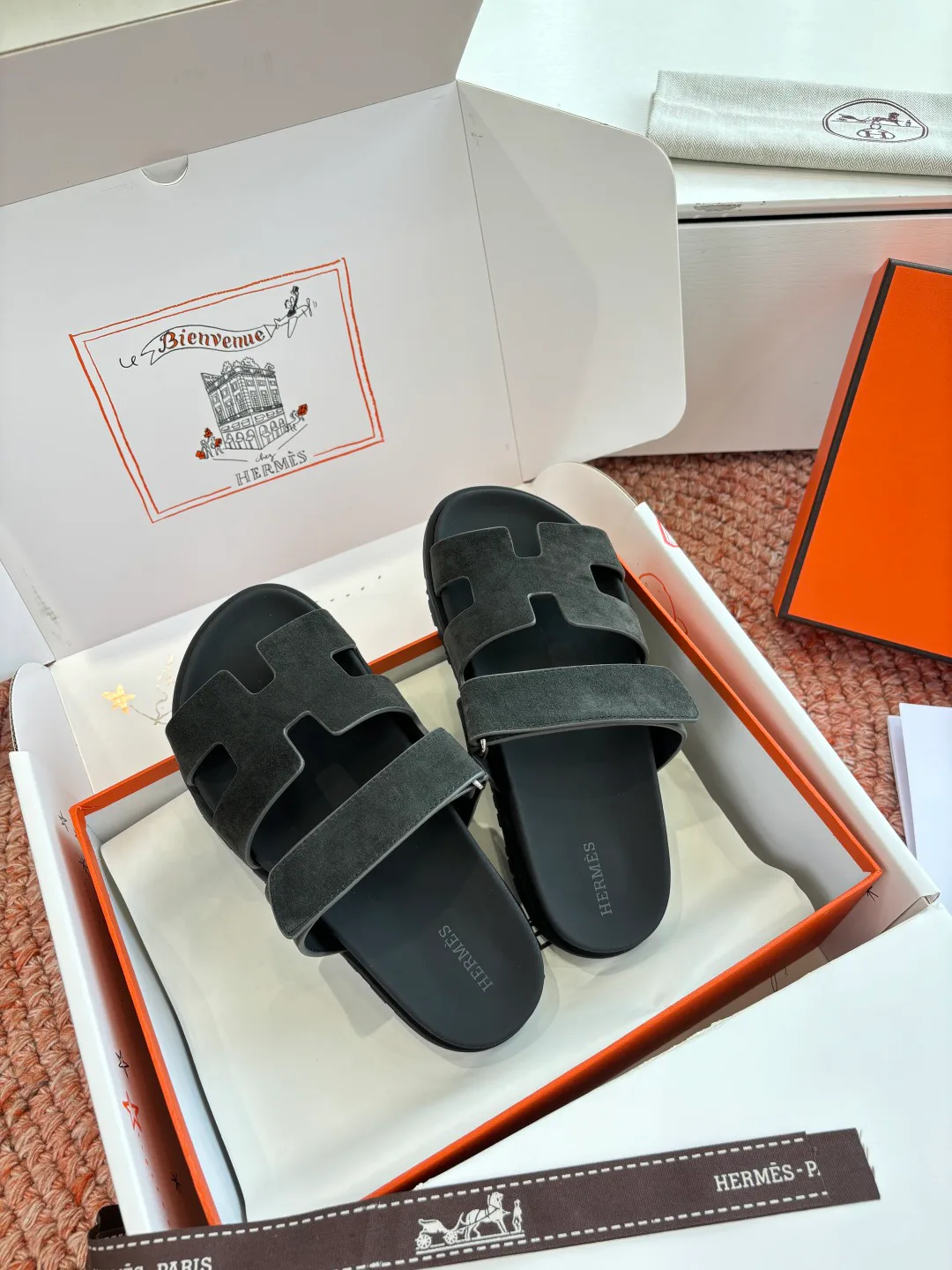 Шлепанцы Женские Hermes 11430354