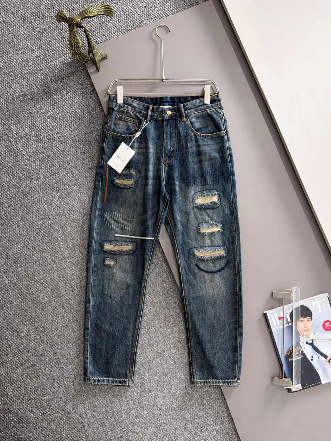 Джинсы Мужские Christian Dior 12430968