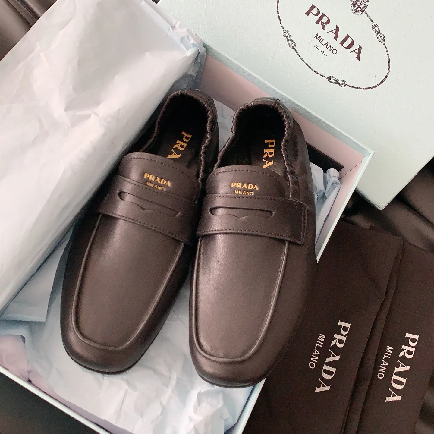 Лоферы И Мокасины Женские Prada 879939