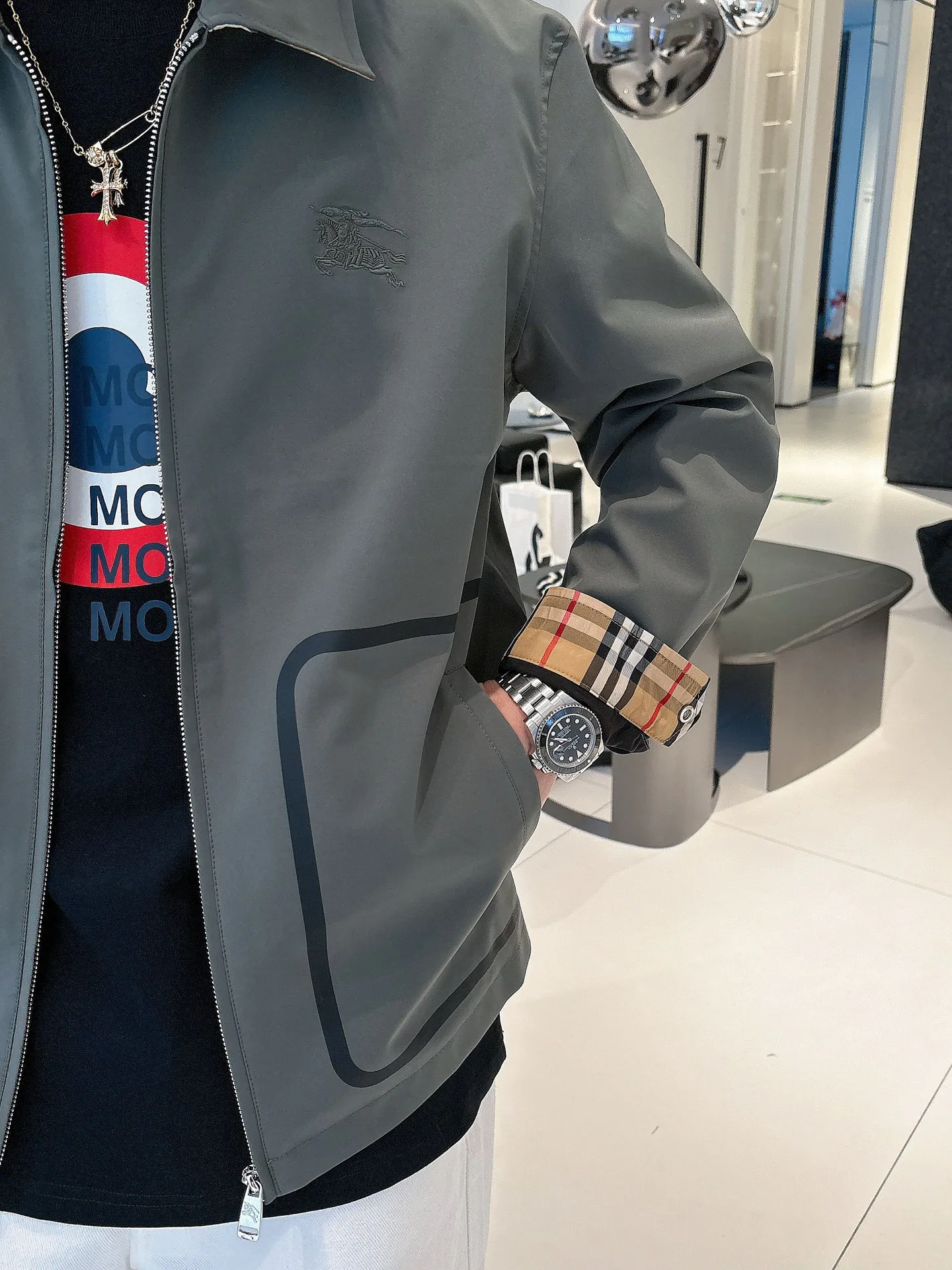 Куртки И Пуховики Мужские Burberry 18241178