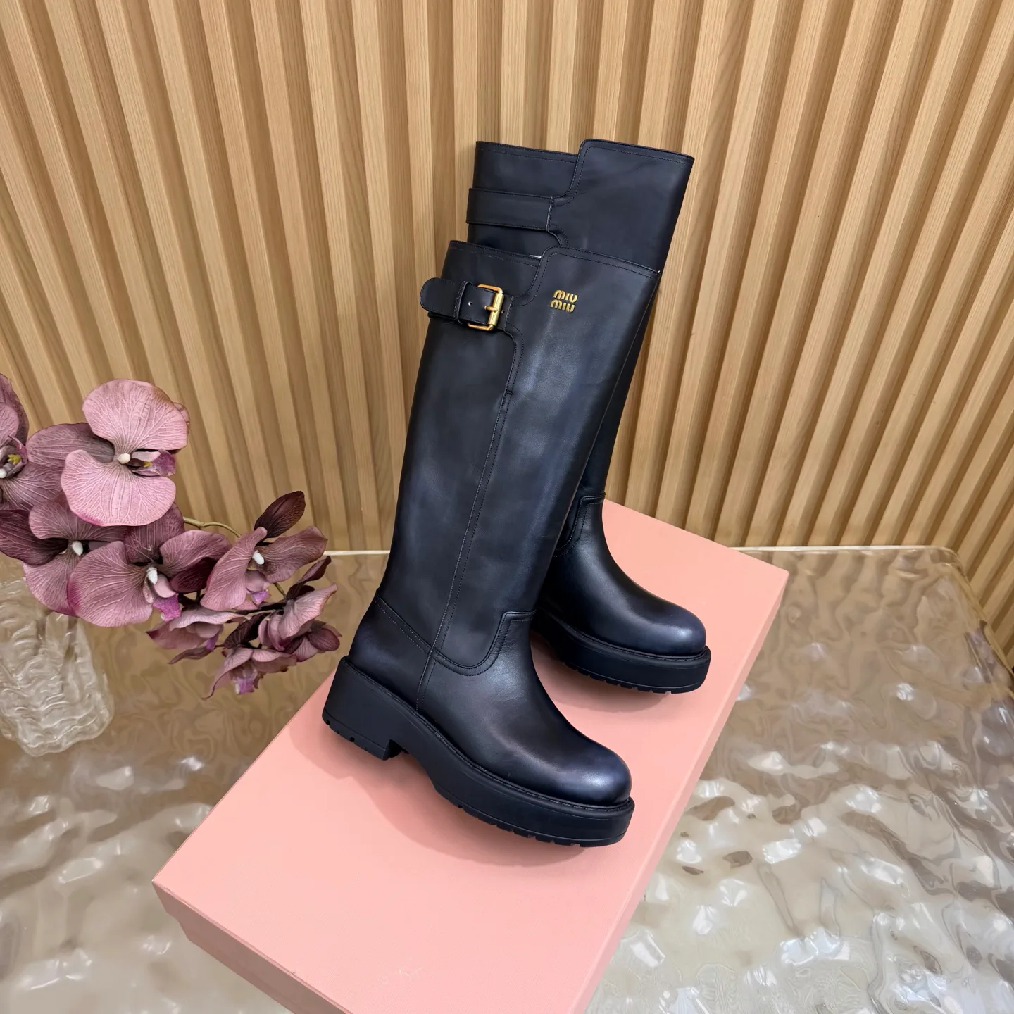 Сапоги Женские Miu Miu 18235402
