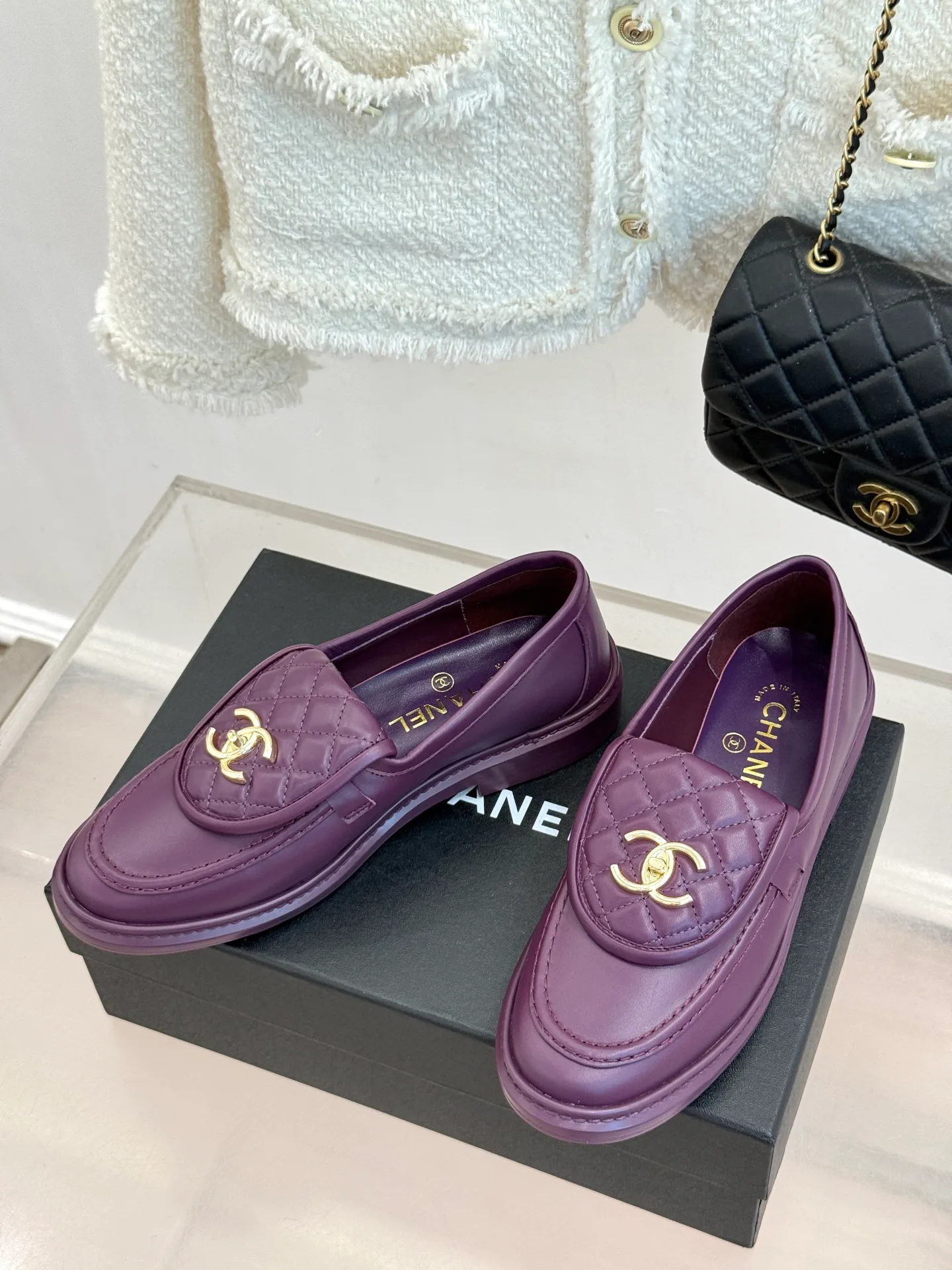 Лоферы И Мокасины Женские Chanel 17336070