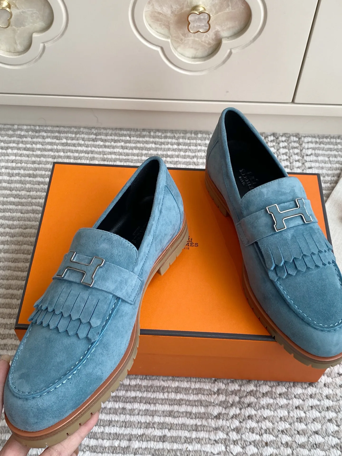 Лоферы И Мокасины Женские Hermes 17476127
