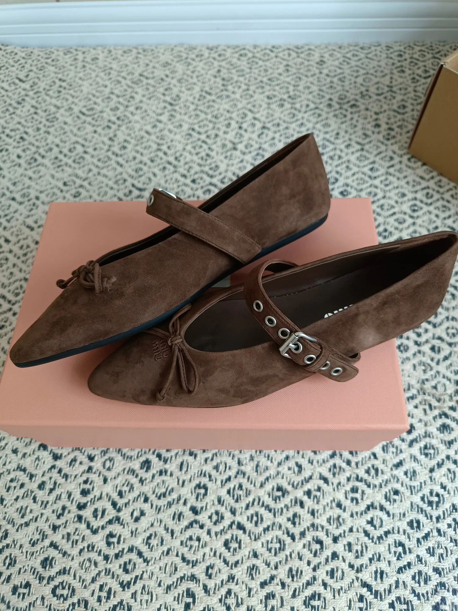 Балетки Женские Miu Miu 19275190