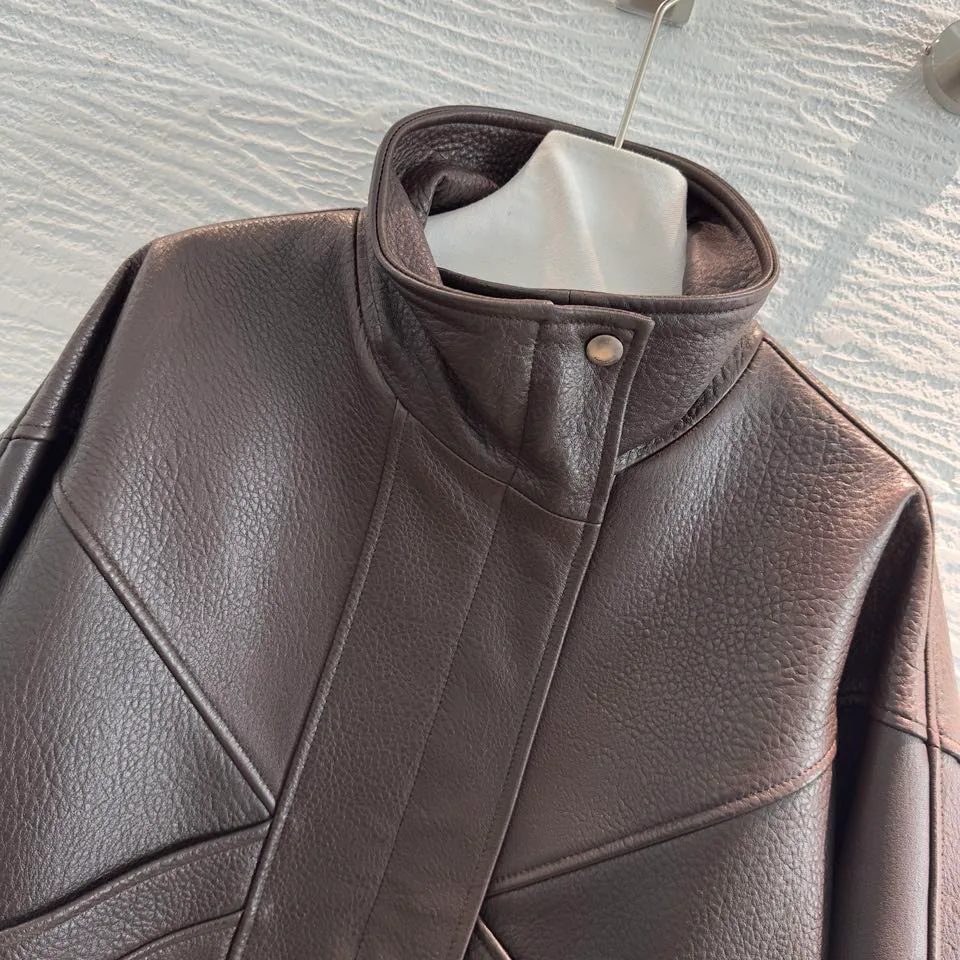 Кожаные Куртки И Дублёнки Женские Saint Laurent 17733492