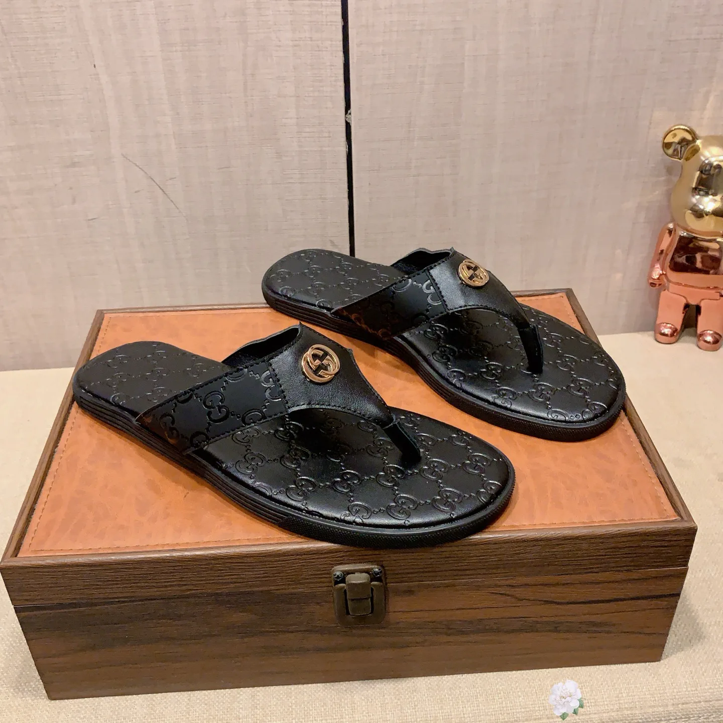 Тапочки Мужские Gucci 13999701