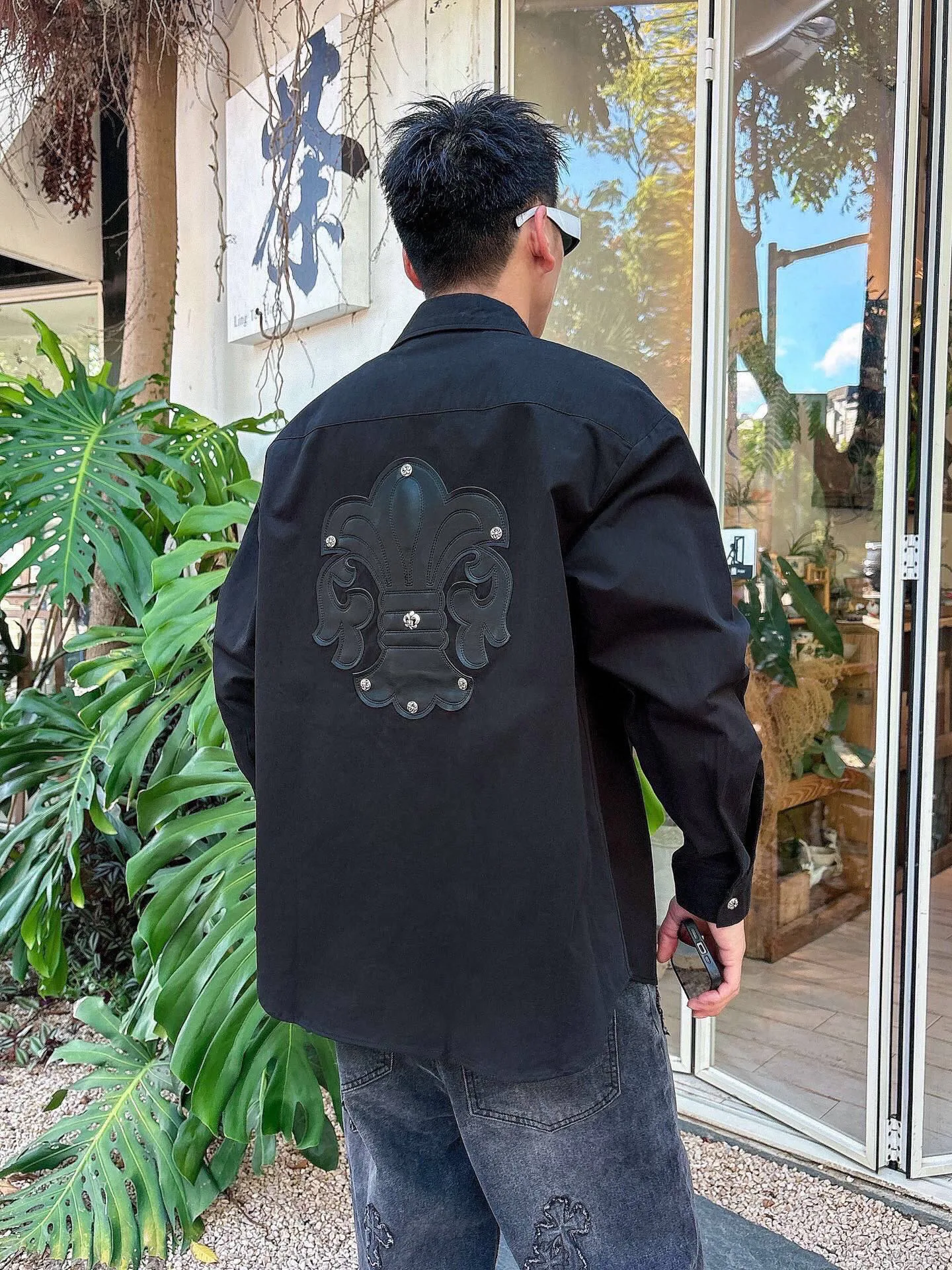 Рубашки Мужские Chrome Hearts 787590