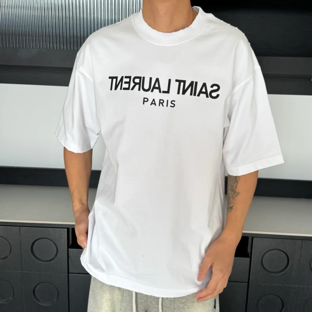 Футболки Мужские Saint Laurent 1597433