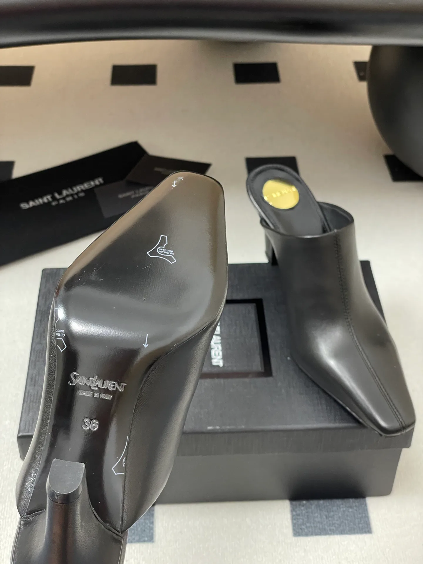 Мюли И Сабо Женские Saint Laurent 1585964