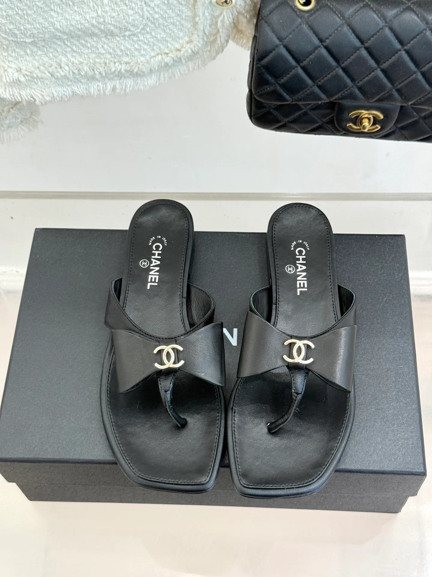 Шлепанцы Женские Chanel 16965745