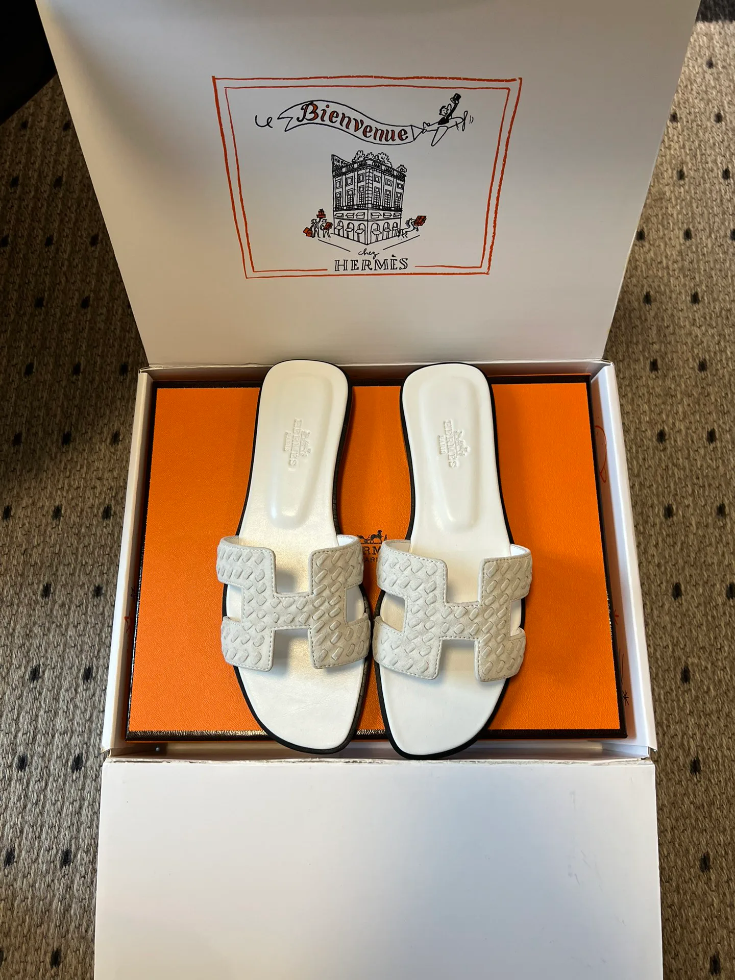Шлепанцы Женские Hermes 11129420