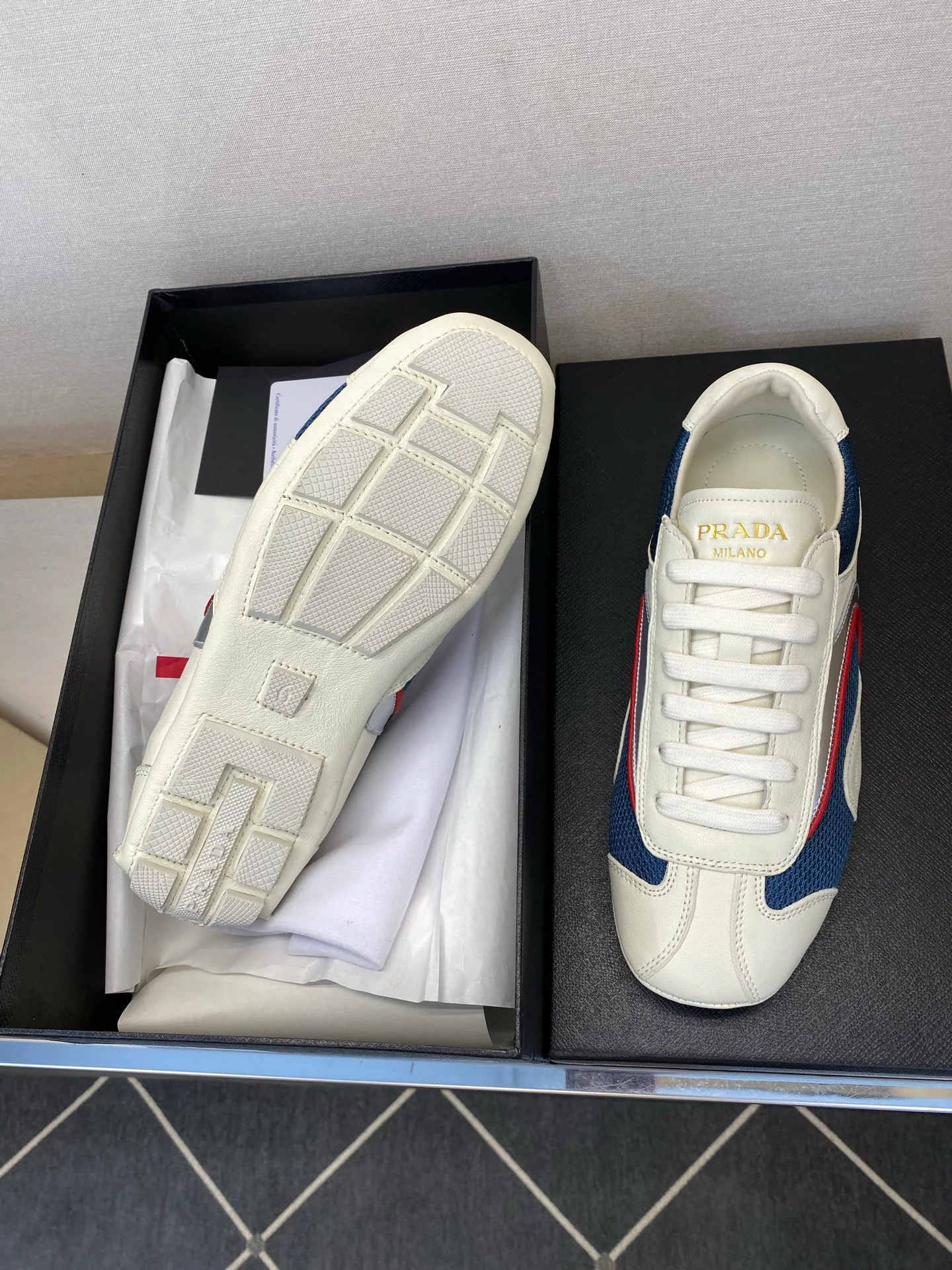 Кроссовки Мужские Prada 20070287