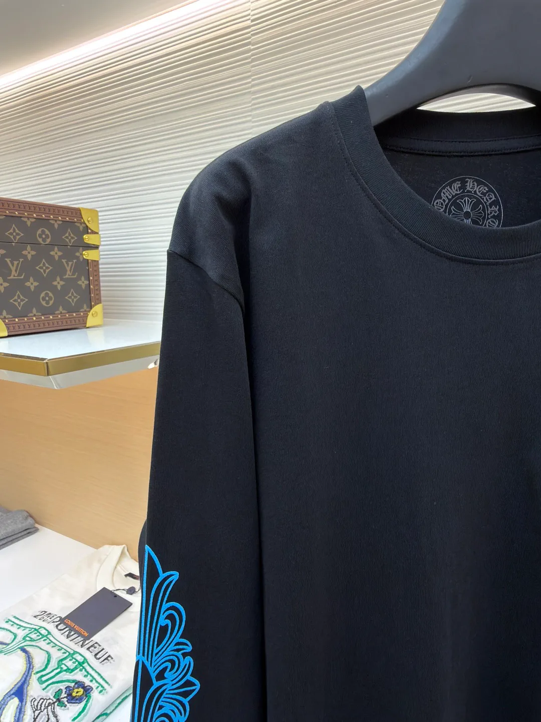 Лонгсливы Мужские Chrome Hearts 11399360