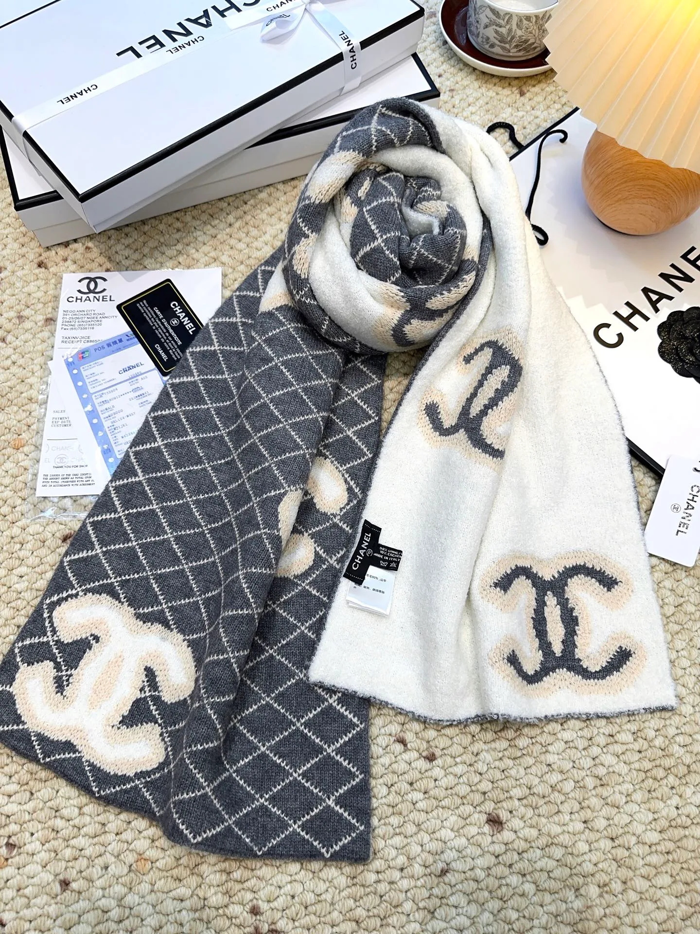 Шарфы Chanel 18105440