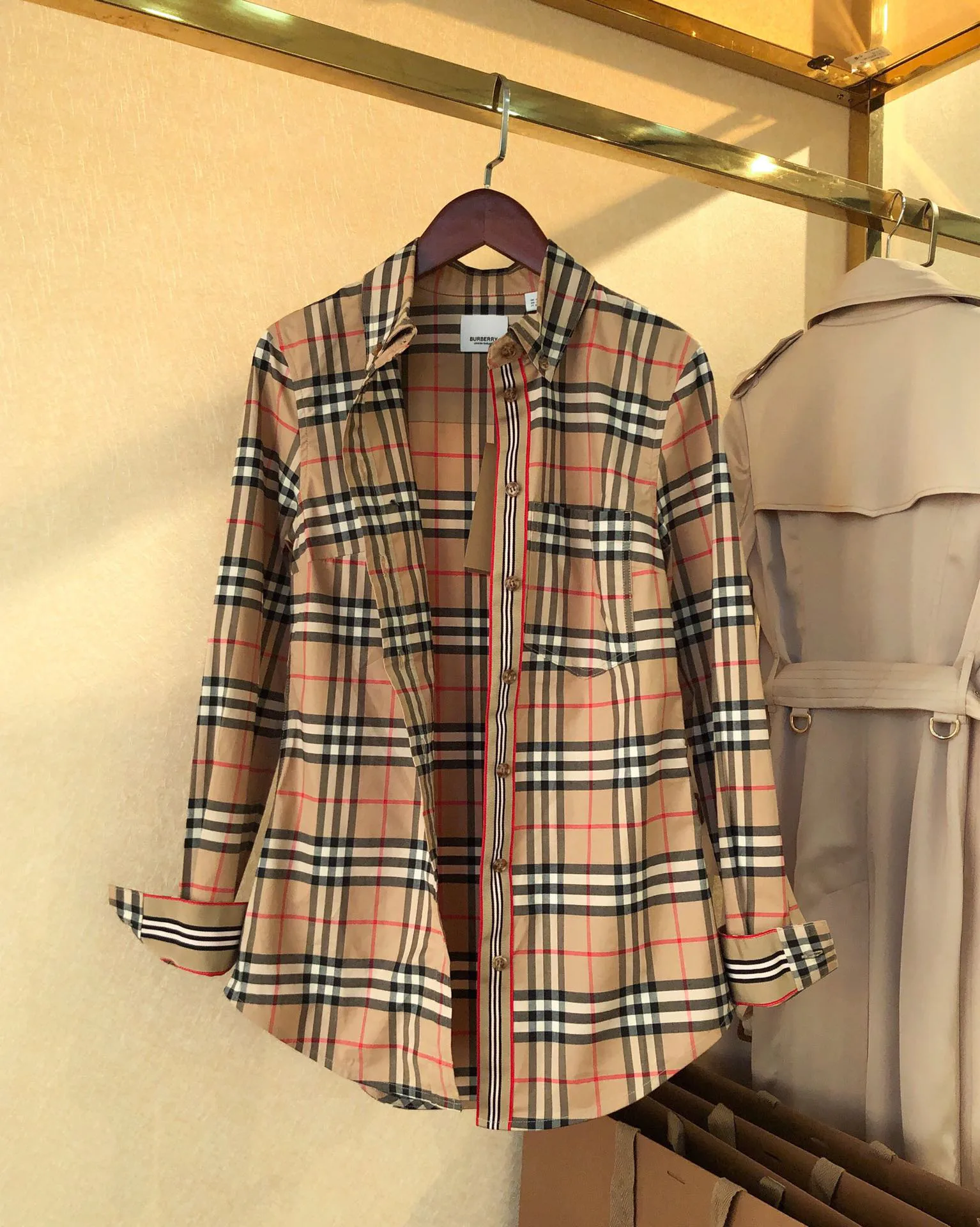 Рубашки Женские Burberry 10786416