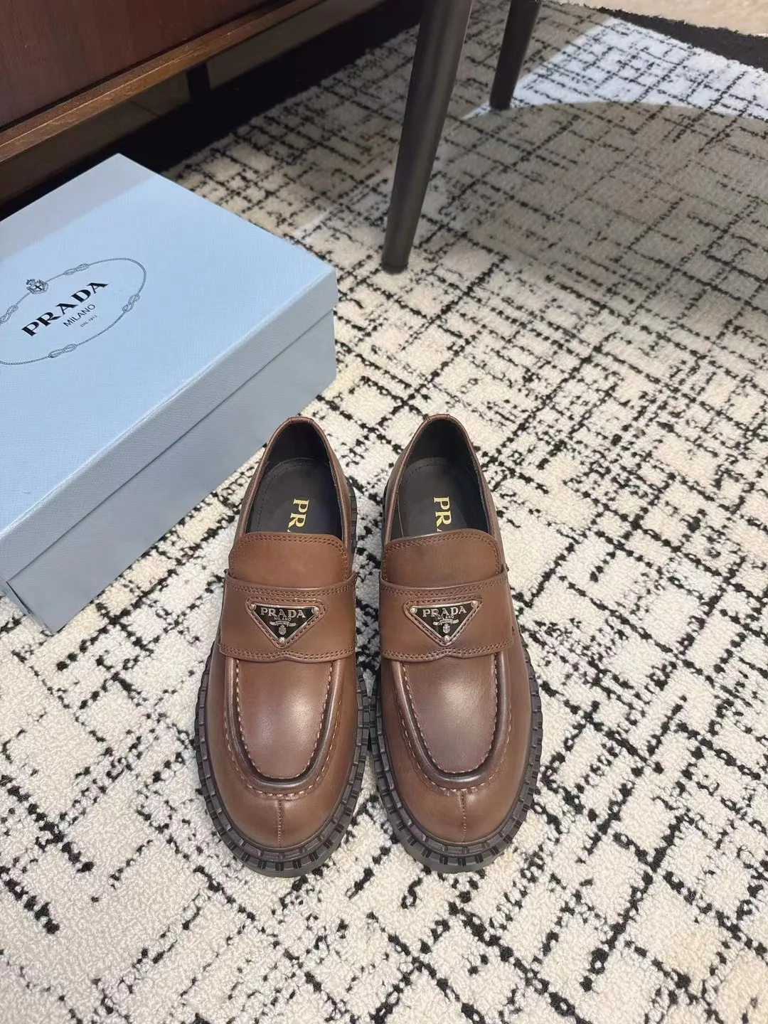 Лоферы И Мокасины Женские Prada 11404096