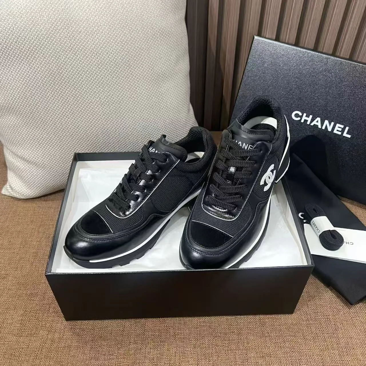 Кроссовки Женские Chanel 252191
