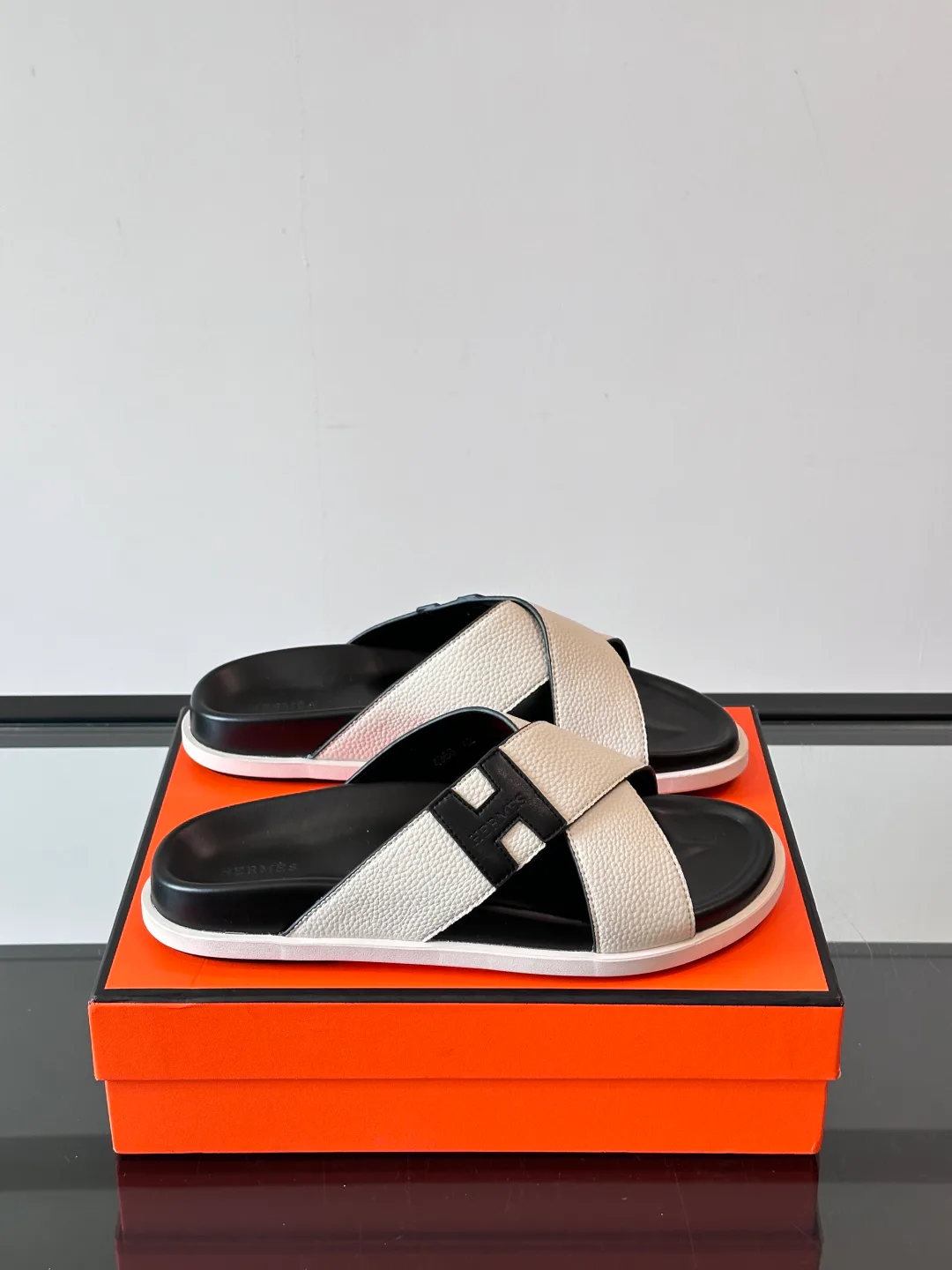 Шлепанцы Мужские Hermes 157423