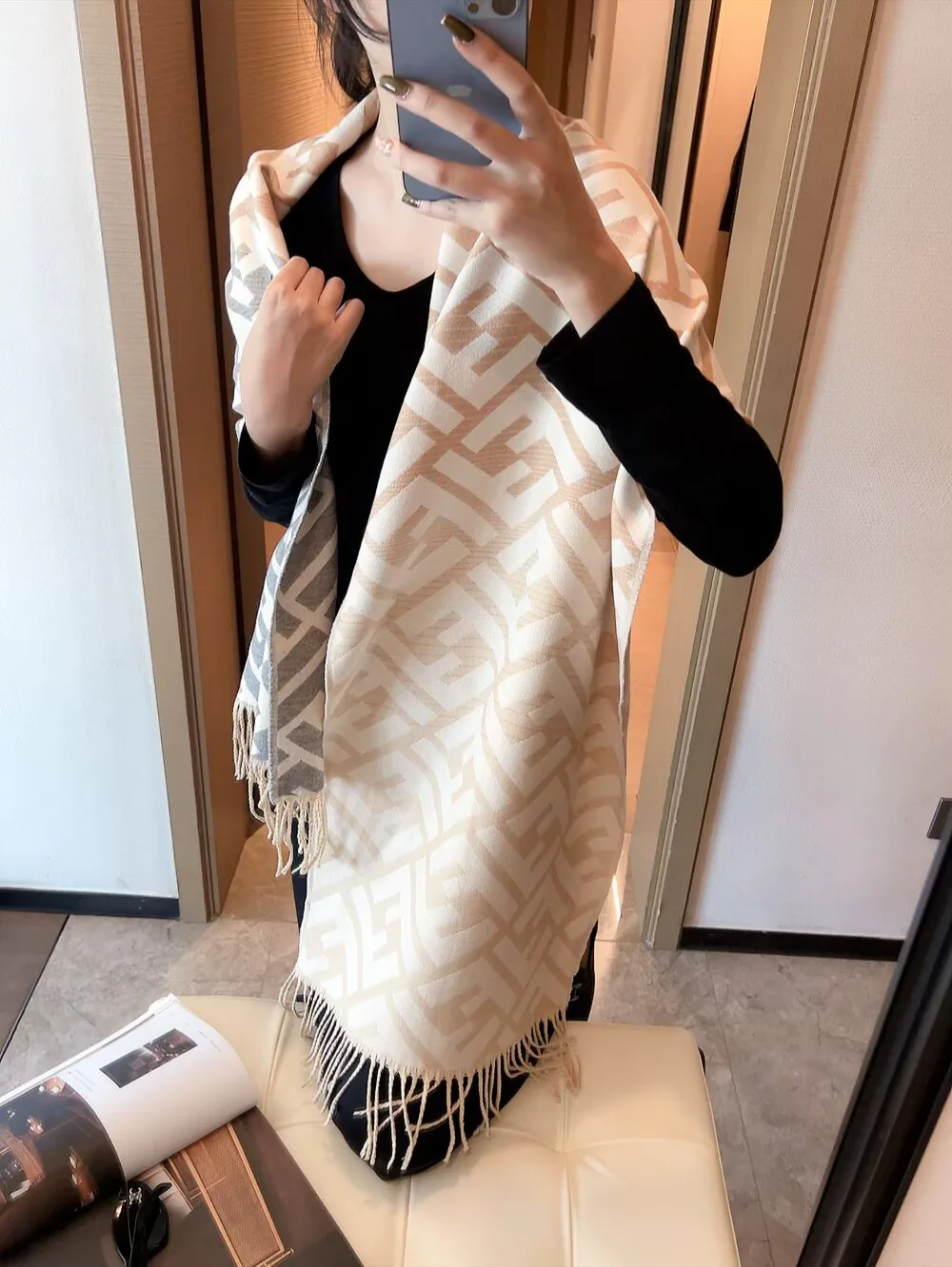 Шарфы Fendi 18002977