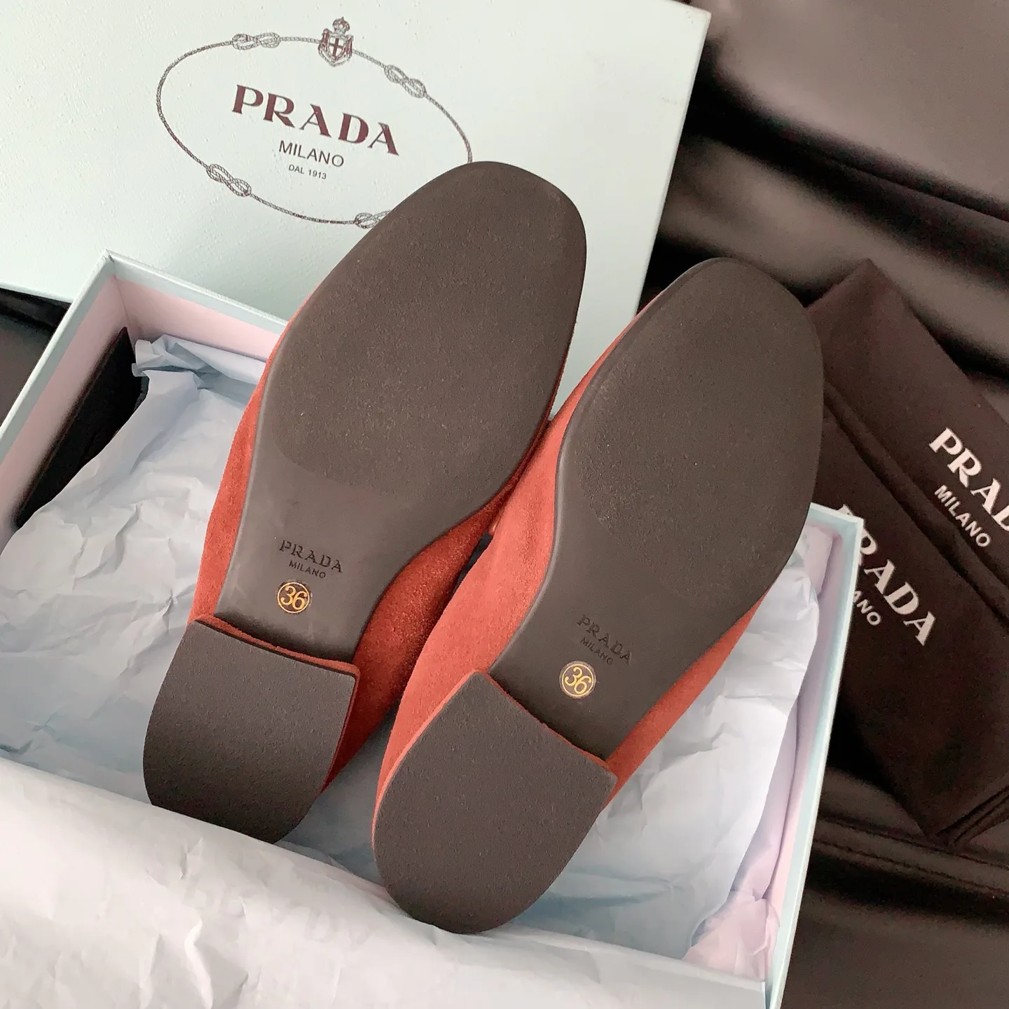 Лоферы И Мокасины Женские Prada 879943