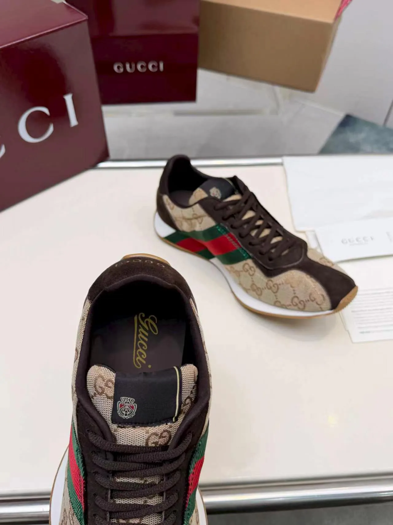 Кроссовки Женские Gucci 19081263