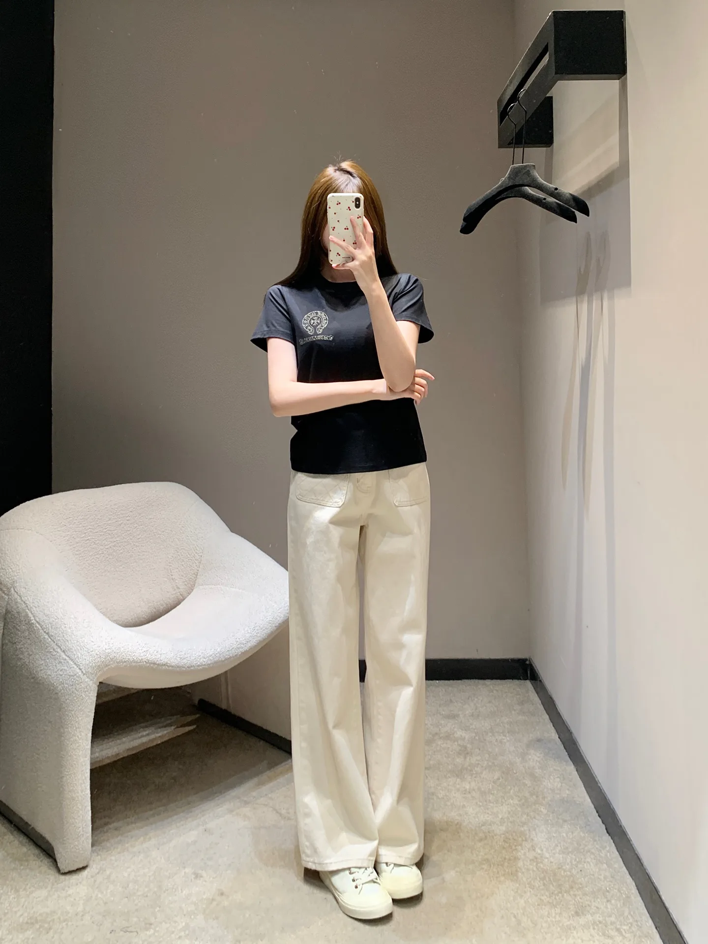 Футболки Женские Chrome Hearts 2292593