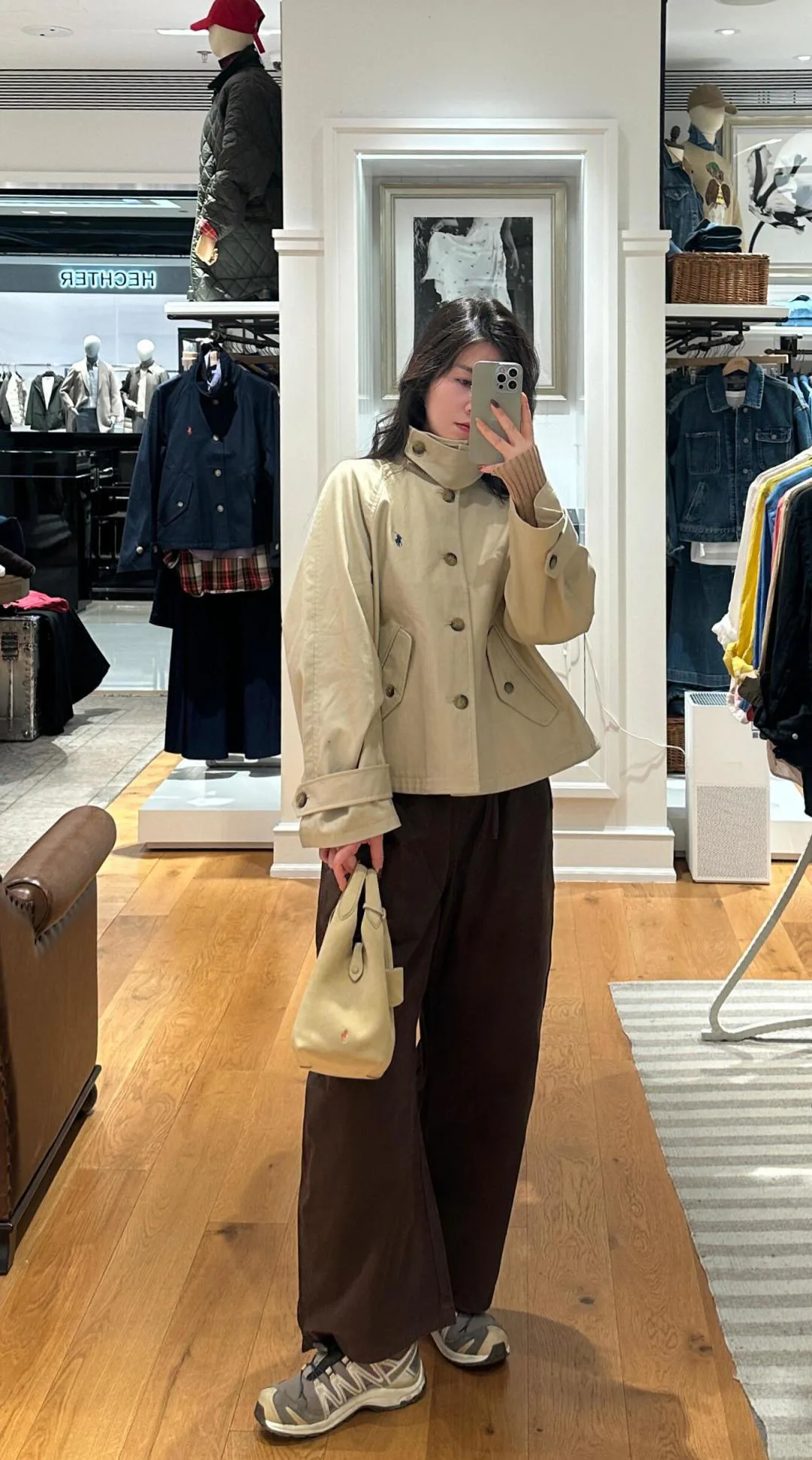 Тренчи Женские Ralph Lauren 5019263