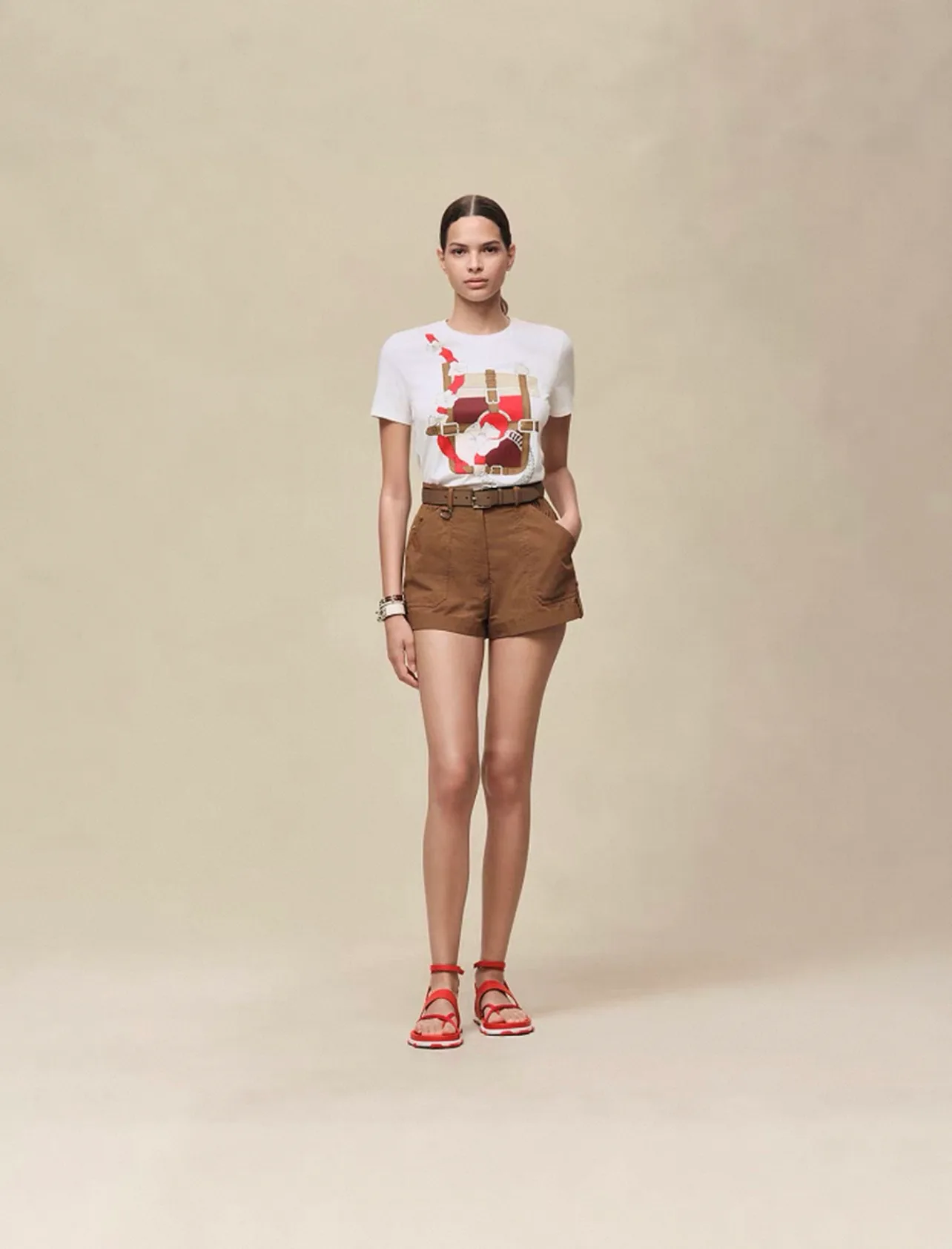 Футболки Женские Hermes 1856659