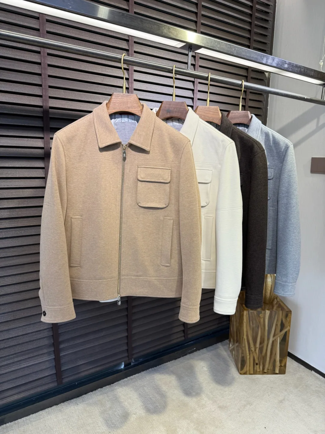 Куртки И Пуховики Мужские Brunello Cucinelli 1860028