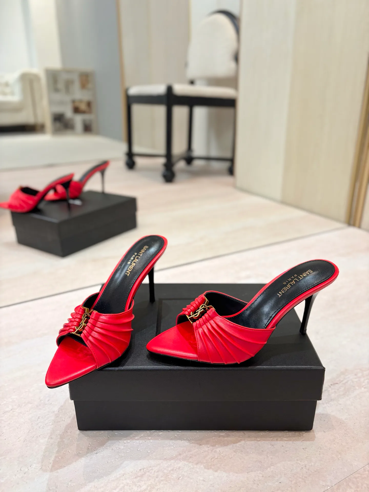 Мюли И Сабо Женские Saint Laurent 17476062