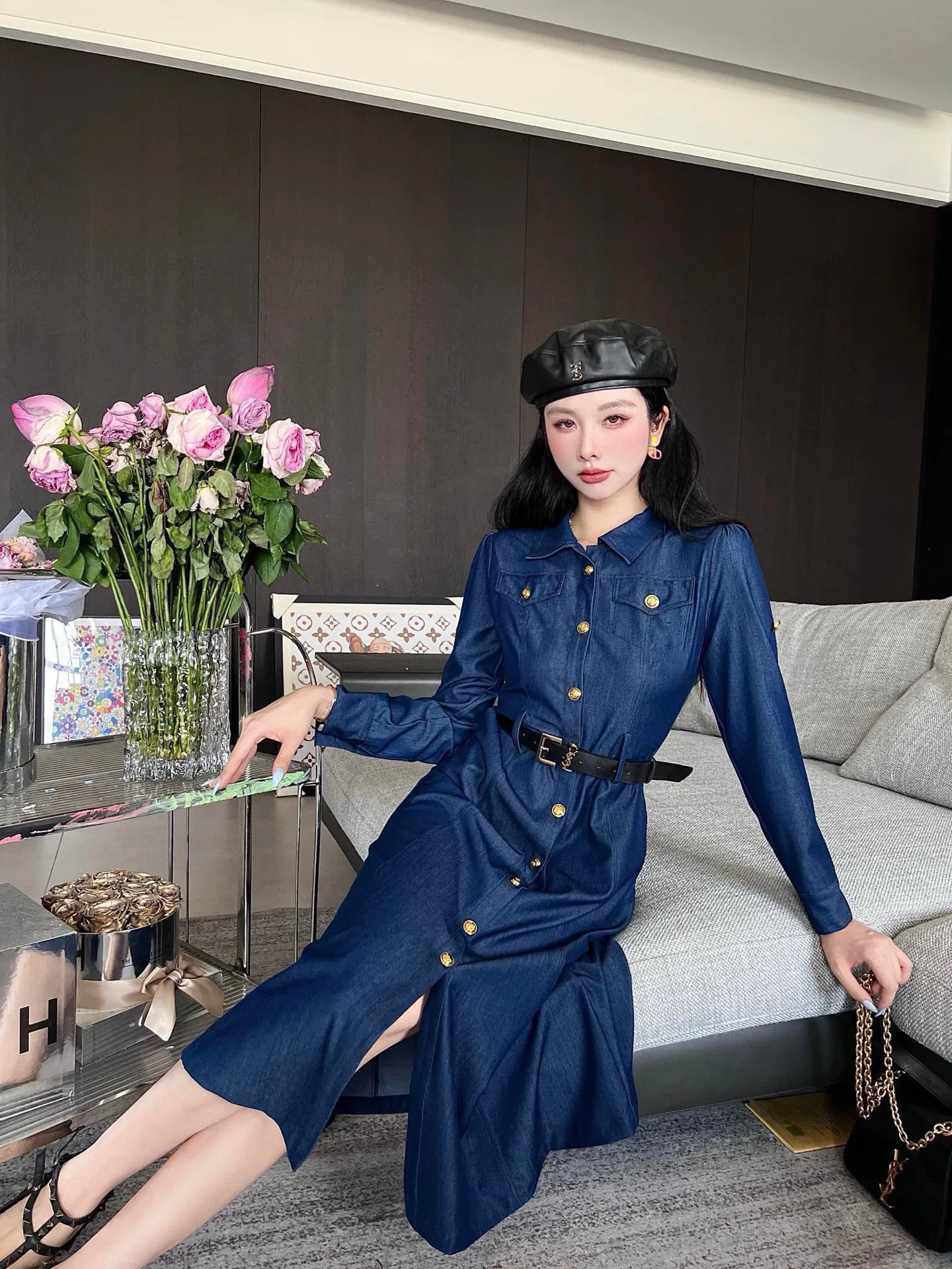 Платья Женские Saint Laurent 1315473