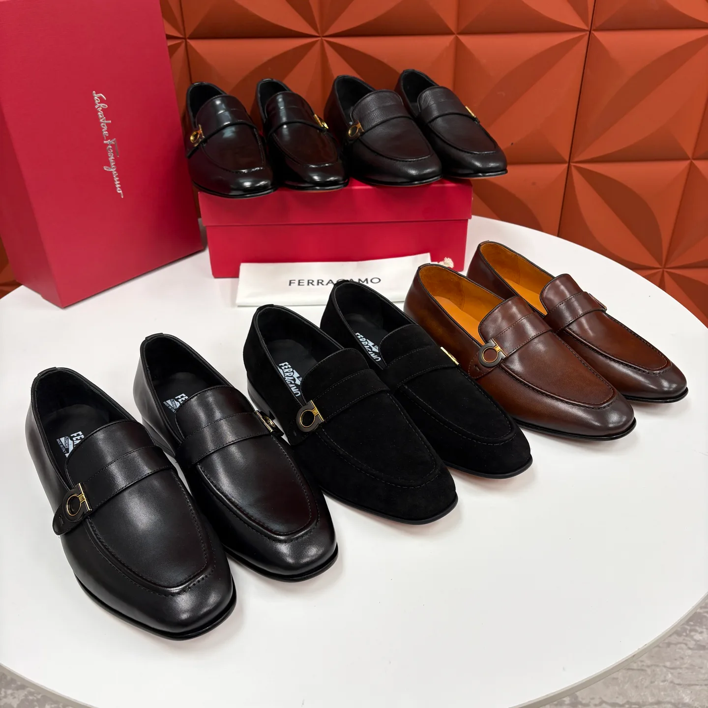 Лоферы И Туфли Мужские Salvatore Ferragamo 13140885