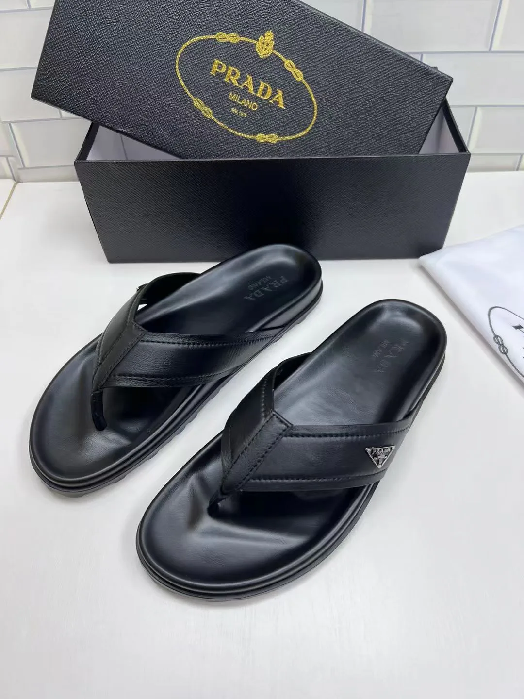 Шлепанцы Мужские Prada 4523774