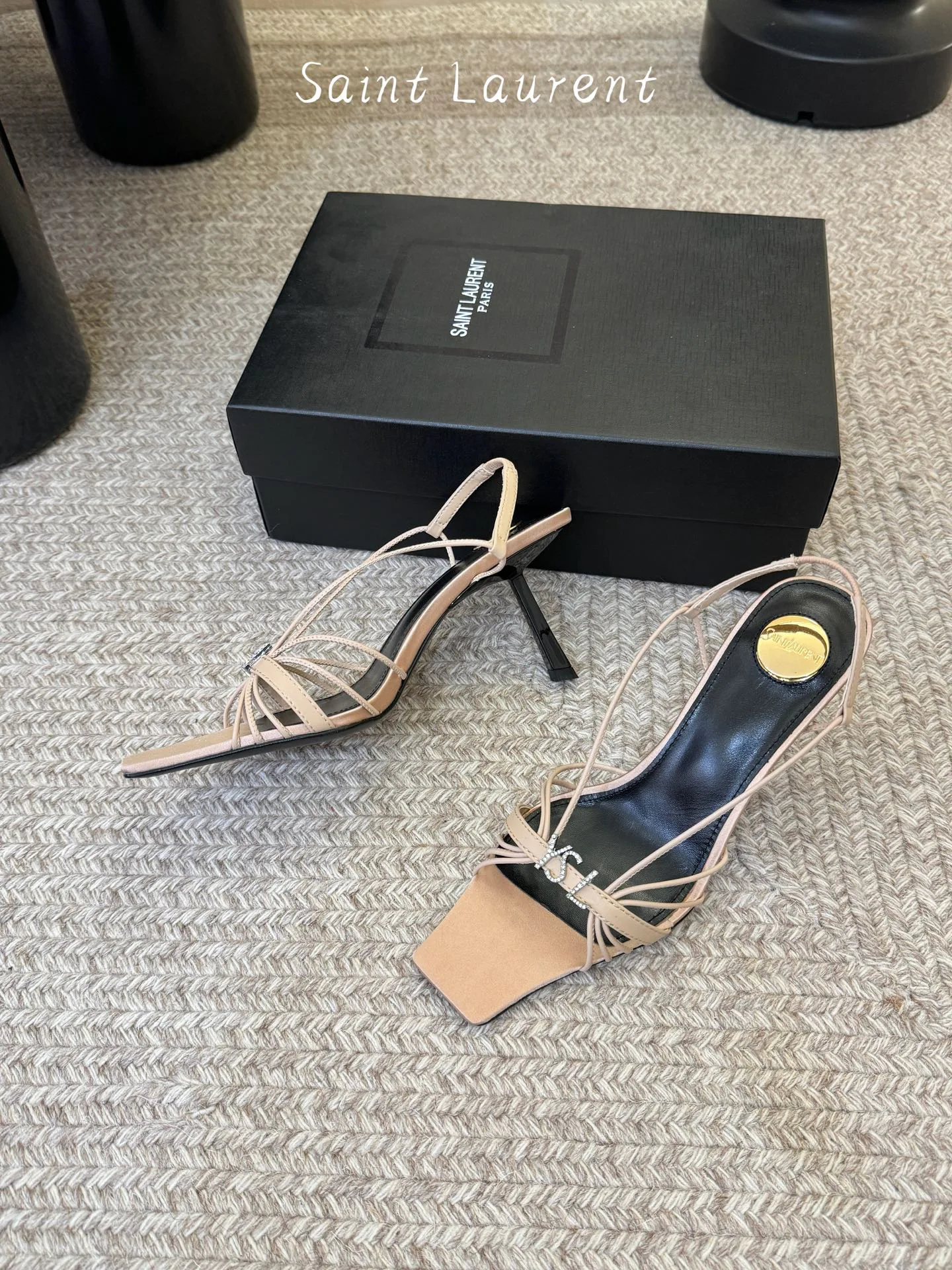 Босоножки Женские Saint Laurent 11238068