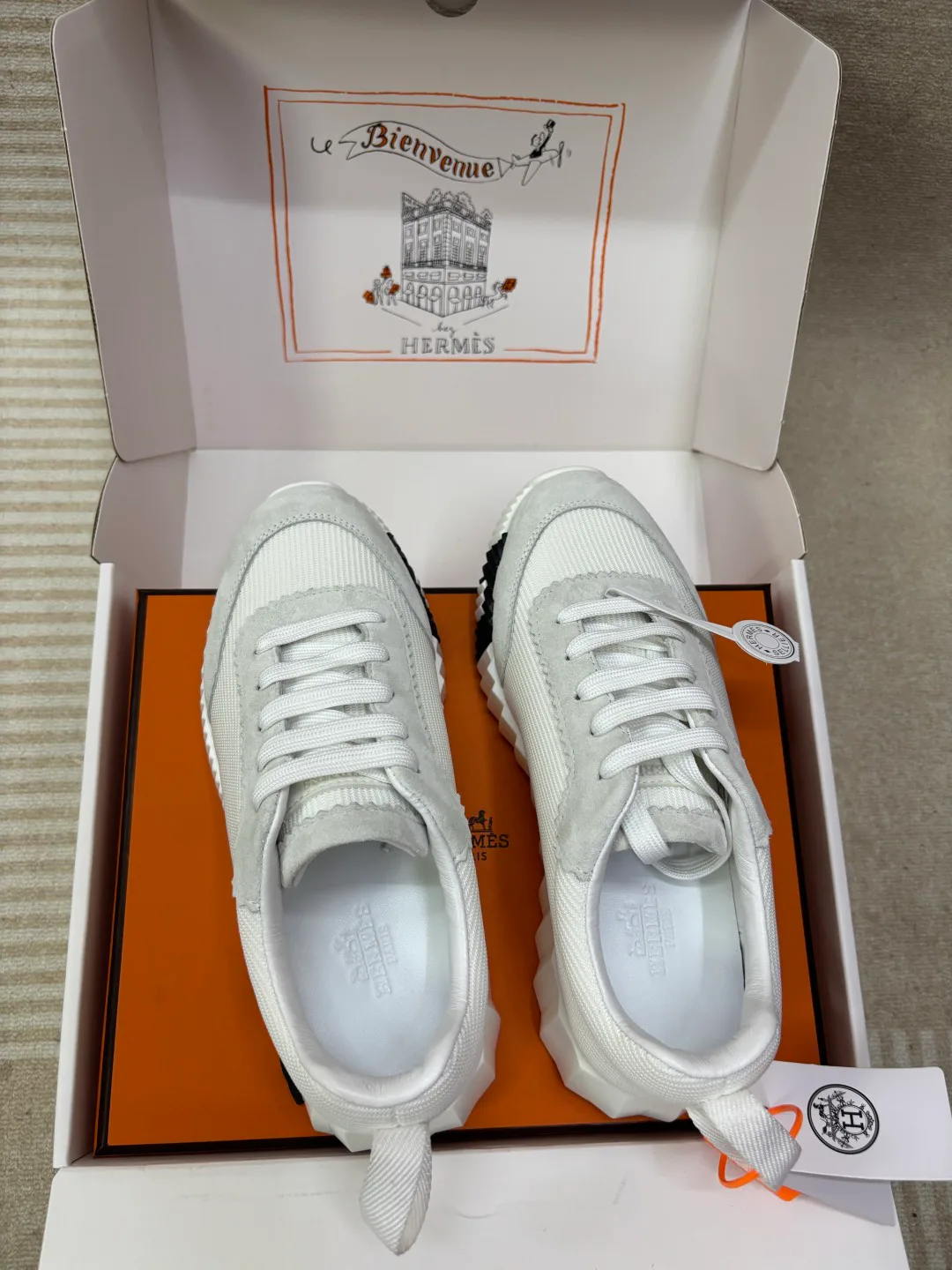 Кроссовки Мужские Hermes 17566528