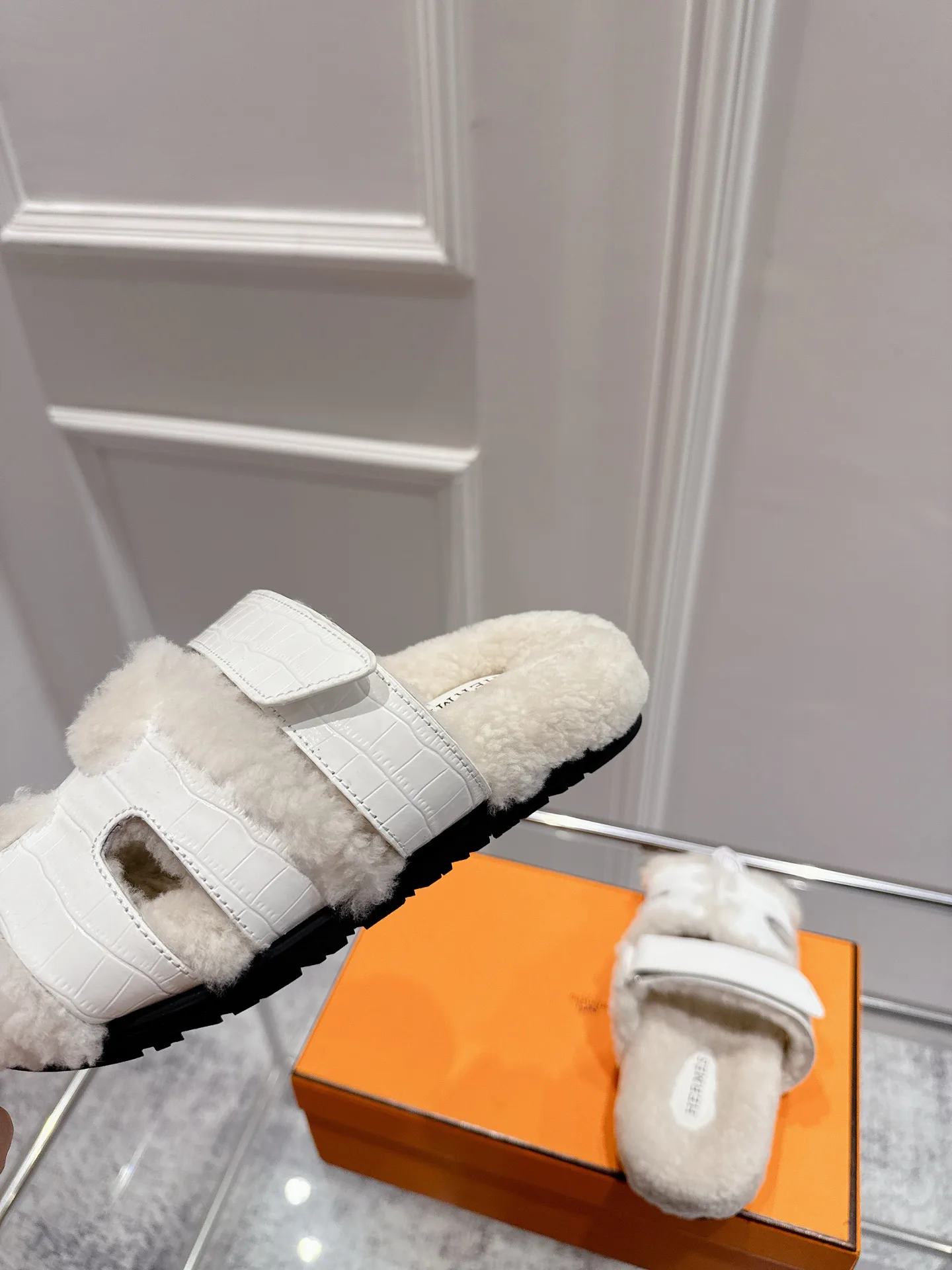 Тапочки Женские Hermes 65277