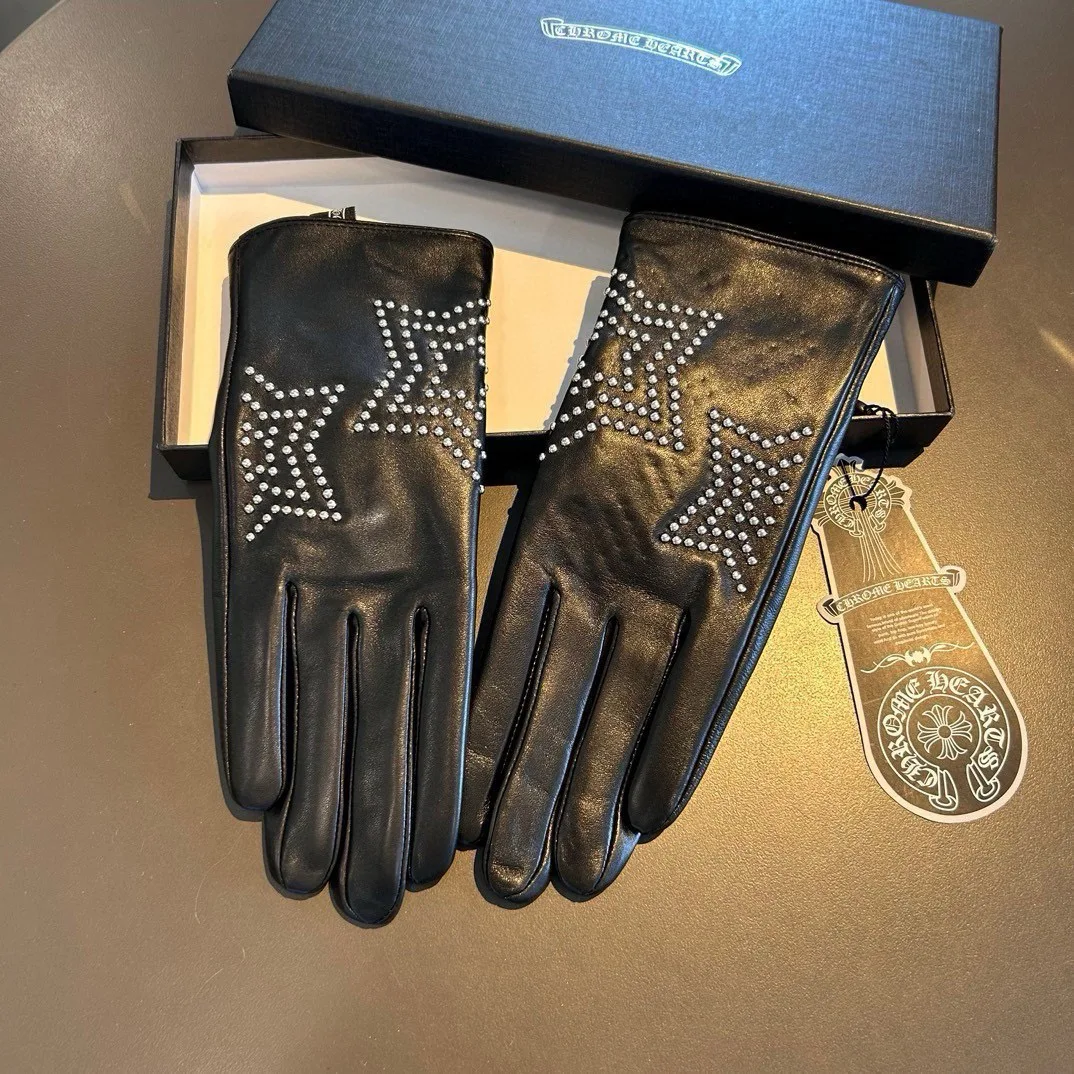 Перчатки Chrome Hearts 18574697