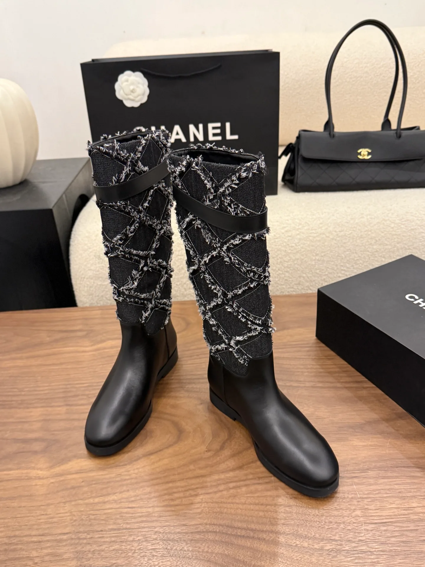 Сапоги Женские Chanel 19792596