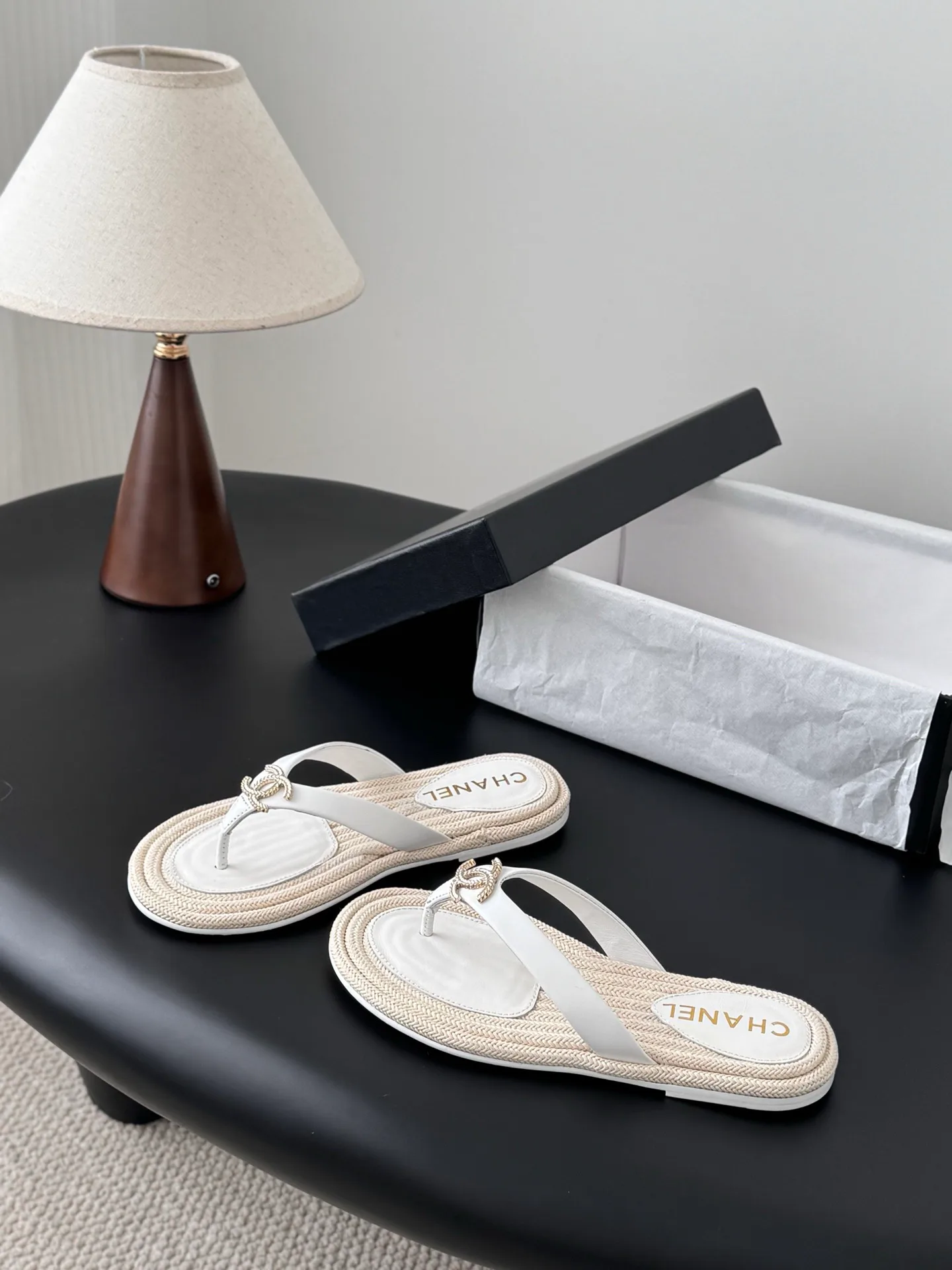 Шлепанцы Женские Chanel 1446590