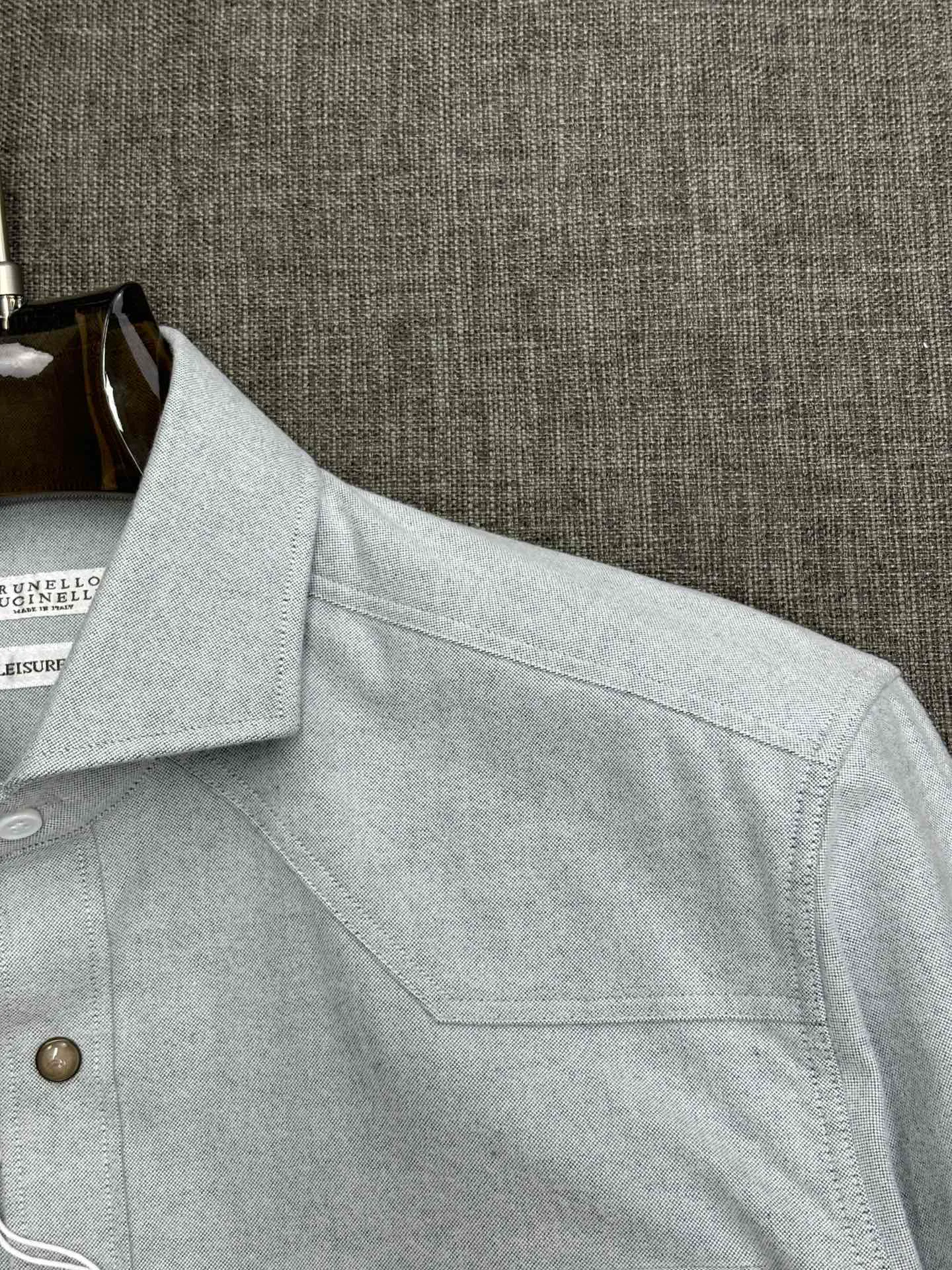 Рубашки Мужские Brunello Cucinelli 437696