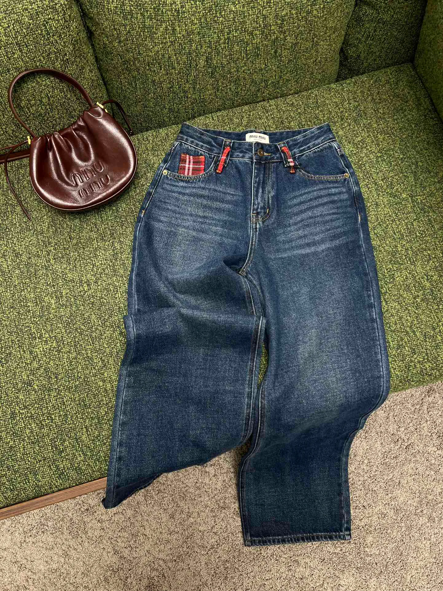 Джинсы Женские Miu Miu 1408886