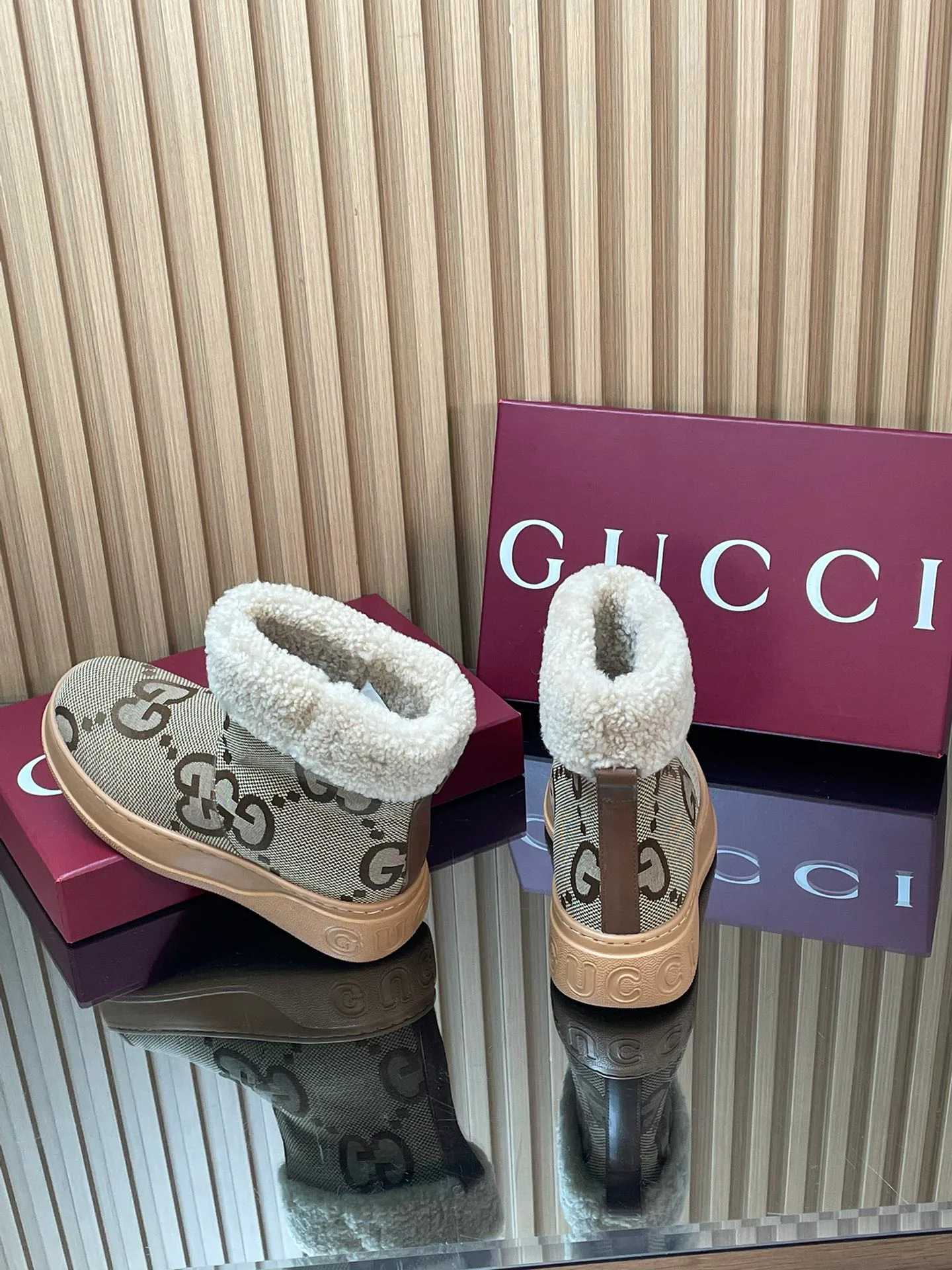 Угги Женские Gucci 575211