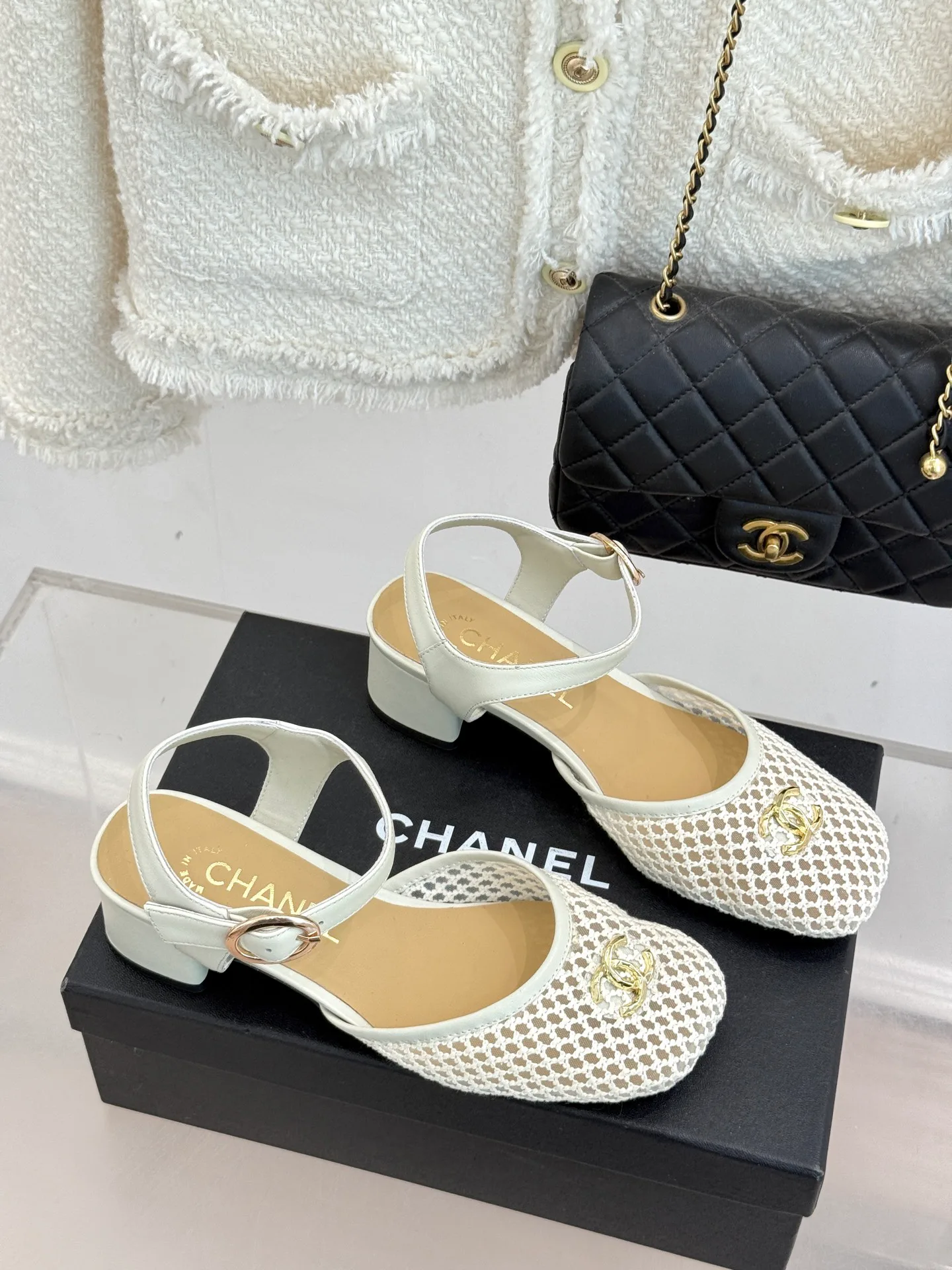 Босоножки Женские Chanel 1294167