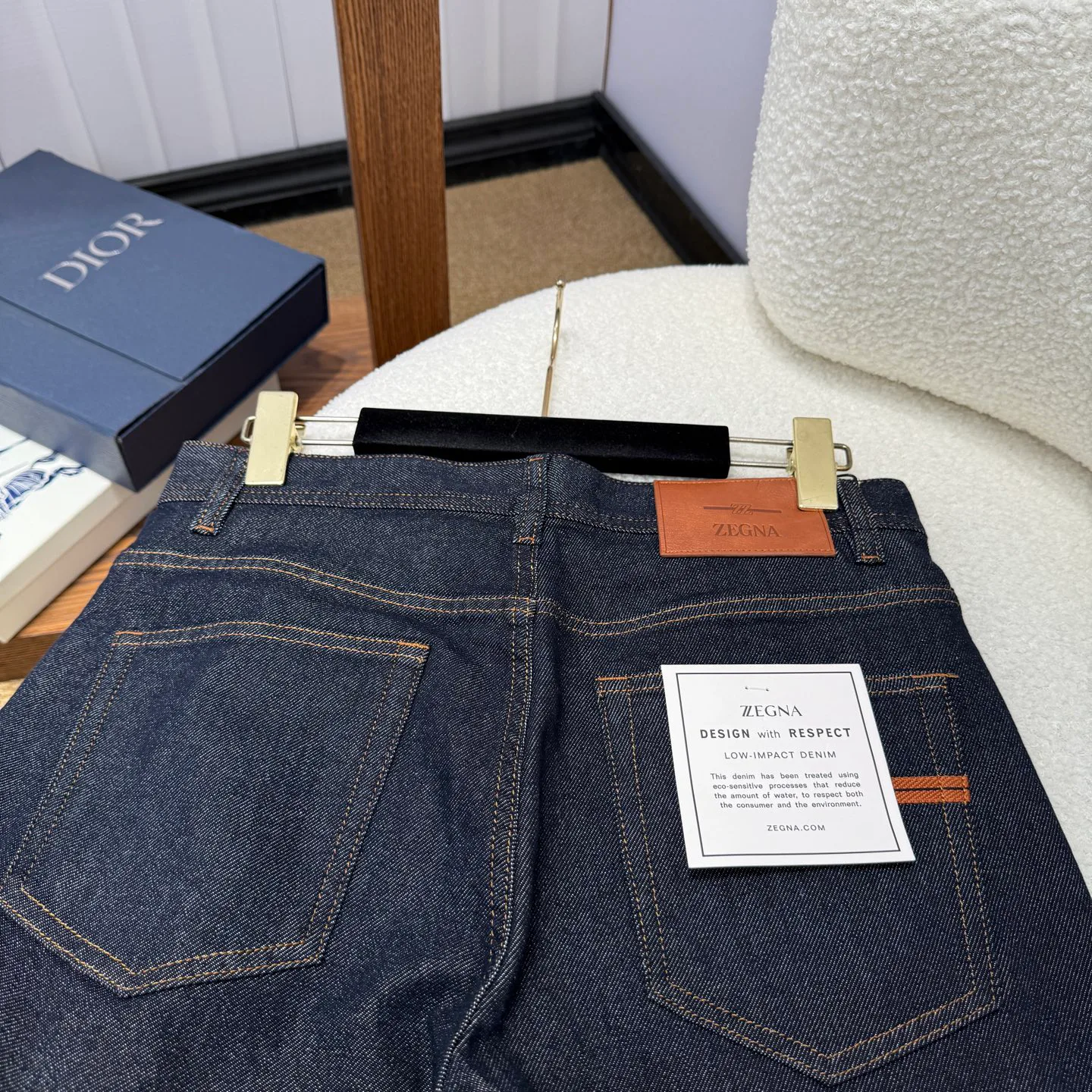 Джинсы Мужские Zegna 18029719