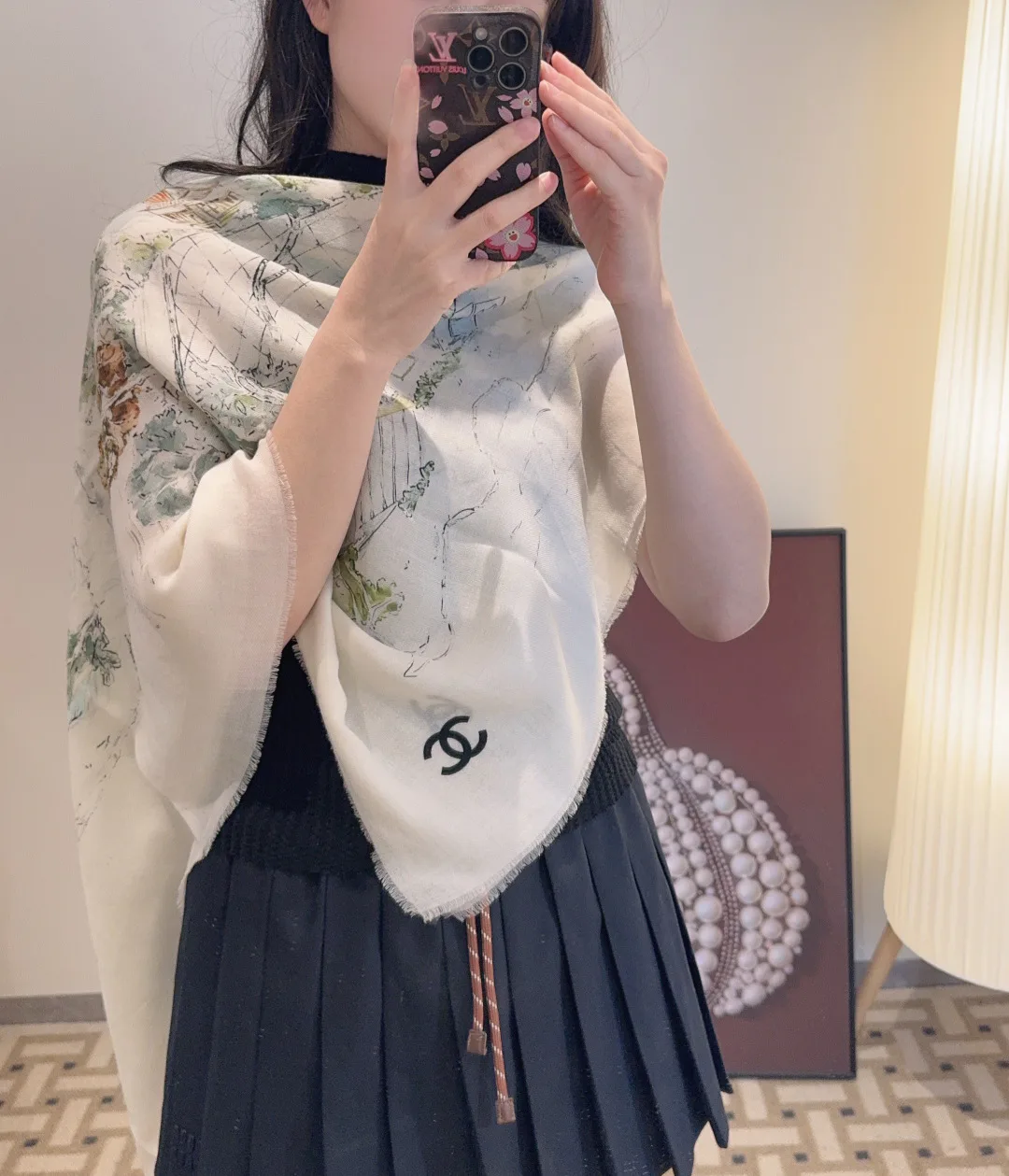 Шарфы Chanel 412451