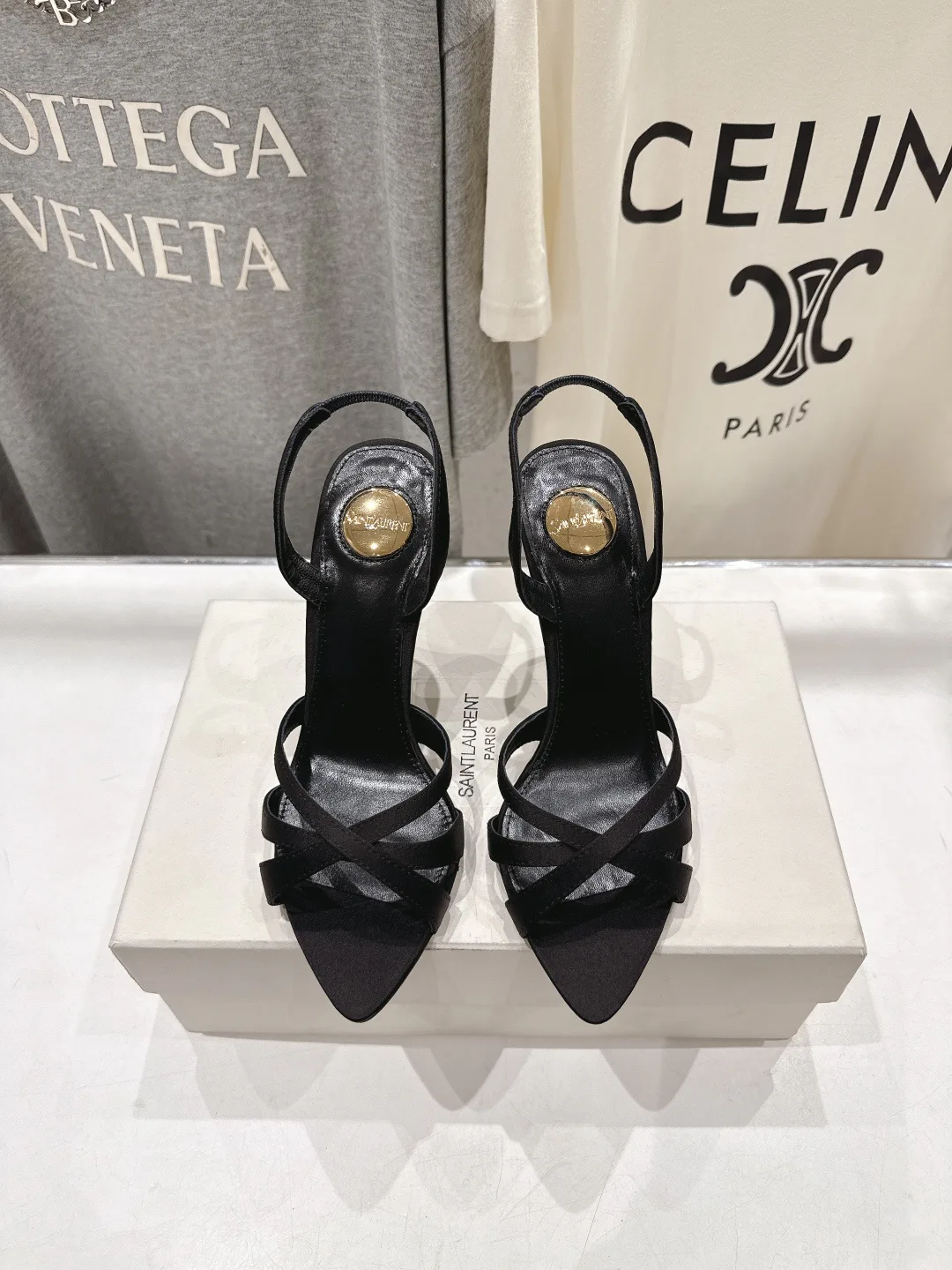 Босоножки Женские Saint Laurent 11623308